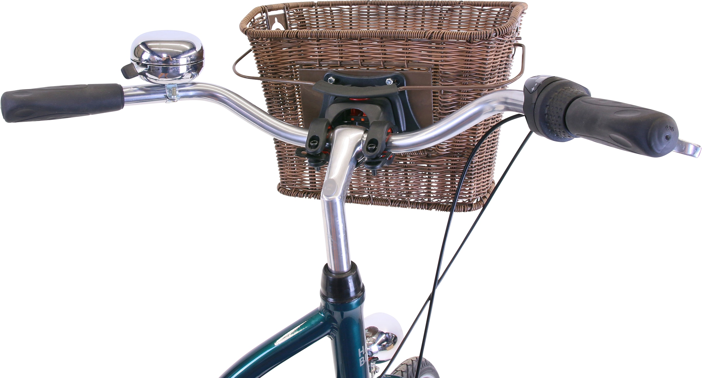 HAWK Bikes Cityrad »City Classic Joy British Green«, 3 Gang, Shimano, Nexus Schaltwerk, für Damen und Herren