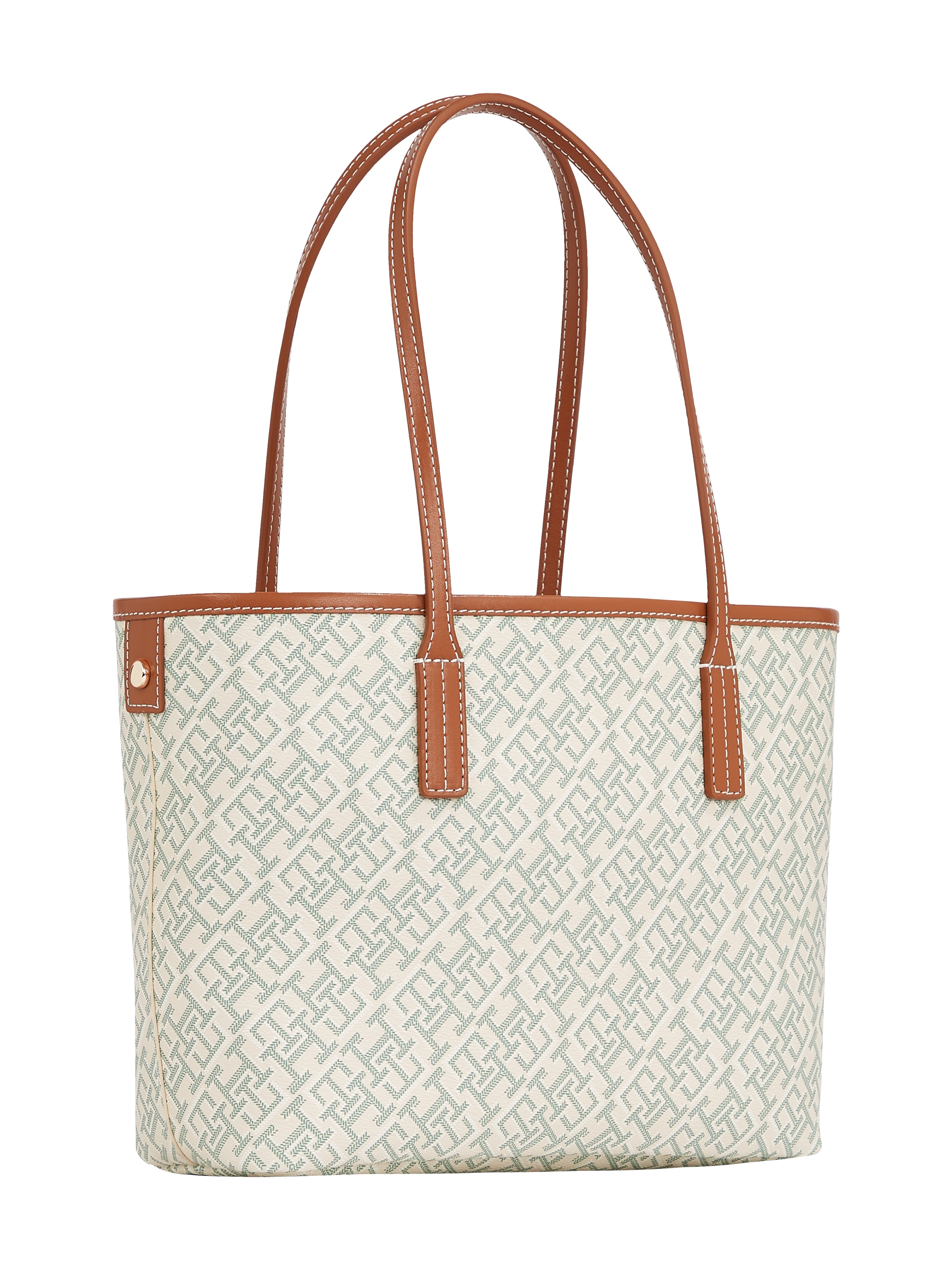Tommy Hilfiger Tragetasche »TH MONOPLAY LEATHER MINI TOTE«, Damen Henkeltasche mit herausnehmbarer Innentasche
