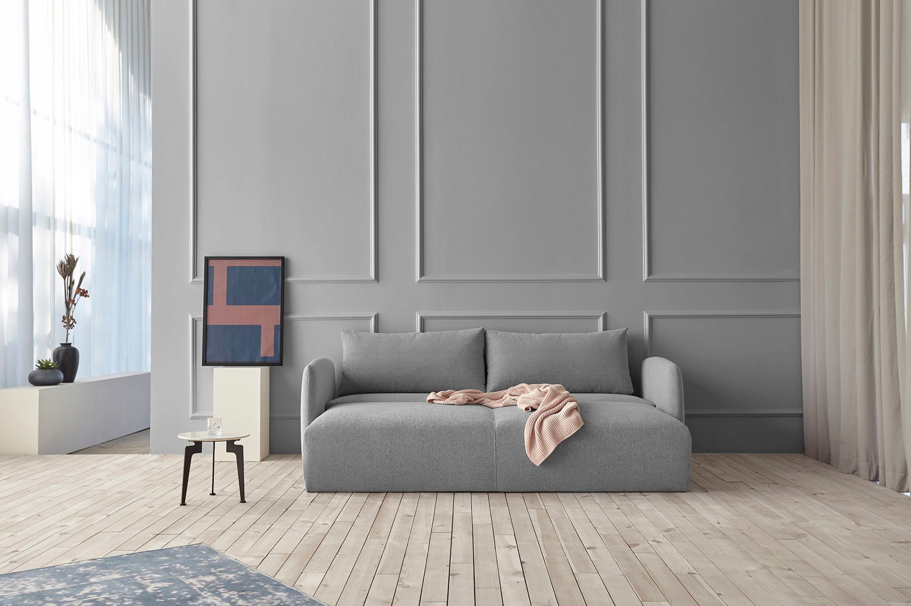 INNOVATION LIVING ™ 3-Sitzer »Salla«, mit Bettkasten und einfachen Ausziehmechanismus kaufen