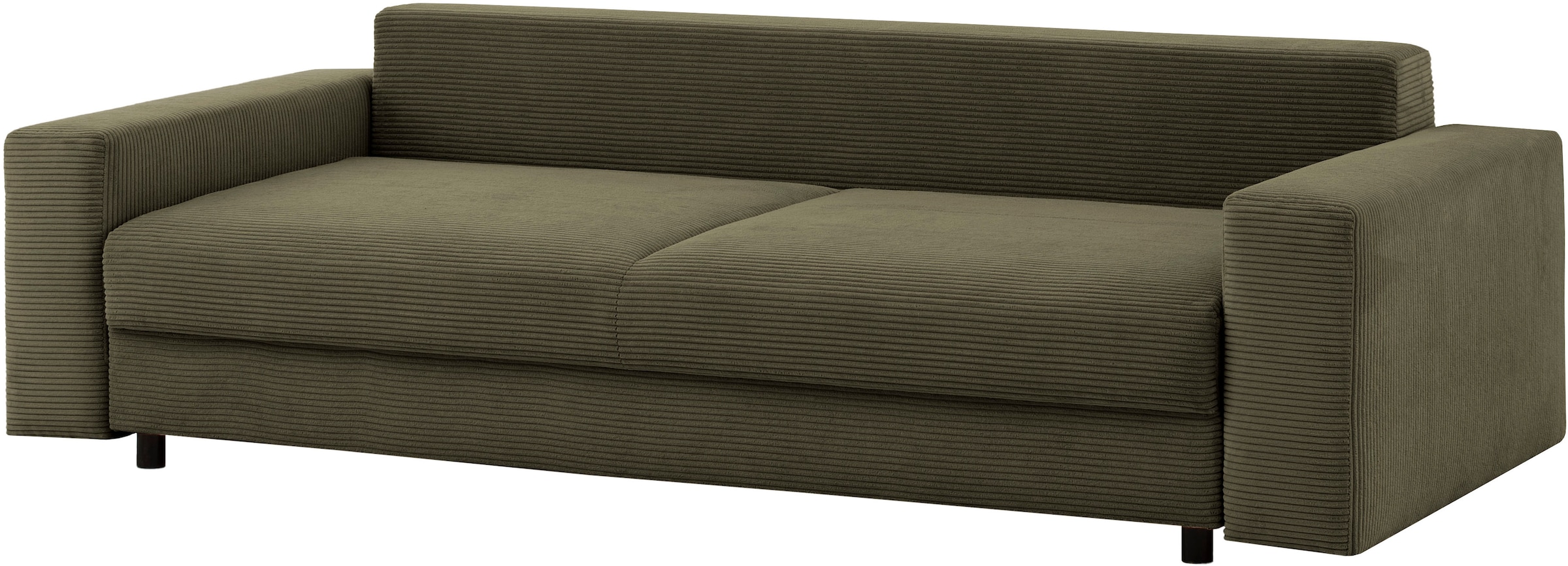 LeGer Home by Lena Gercke Schlafsofa »Imoga, Polster mit Schlaffunktion, 3-Sitzer Sofa, Couch mit Bettkasten«, in modernen Farben und Stoffen, Bettfunktion, Liegefläche: 200x150 cm