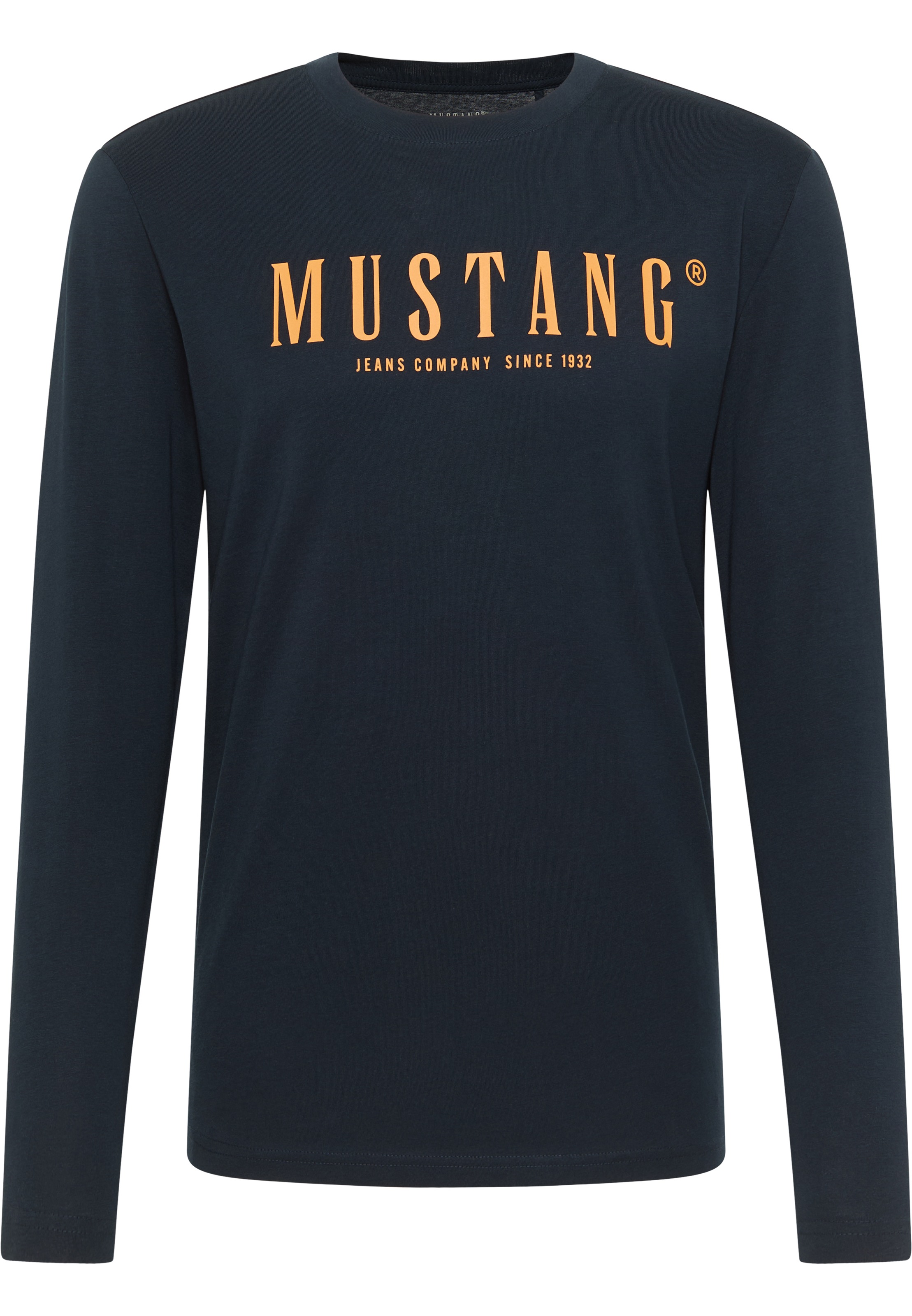MUSTANG Langarmshirt »Style Asheville«, Auch ideal zum Unterziehen