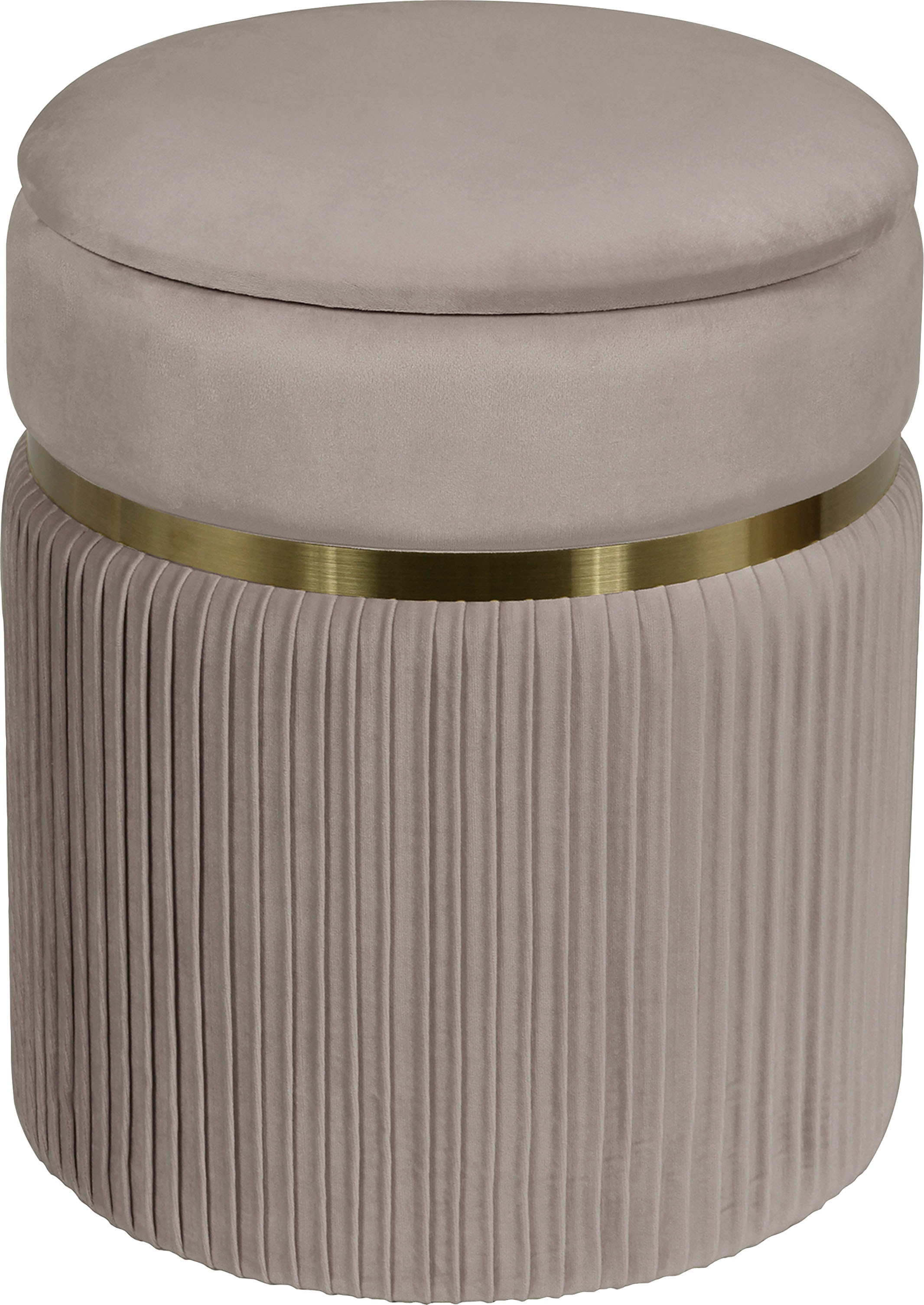 Kayoom Polsterhocker »Hocker Zora 325 2er-Set«, gepolstert, mit Stauraum