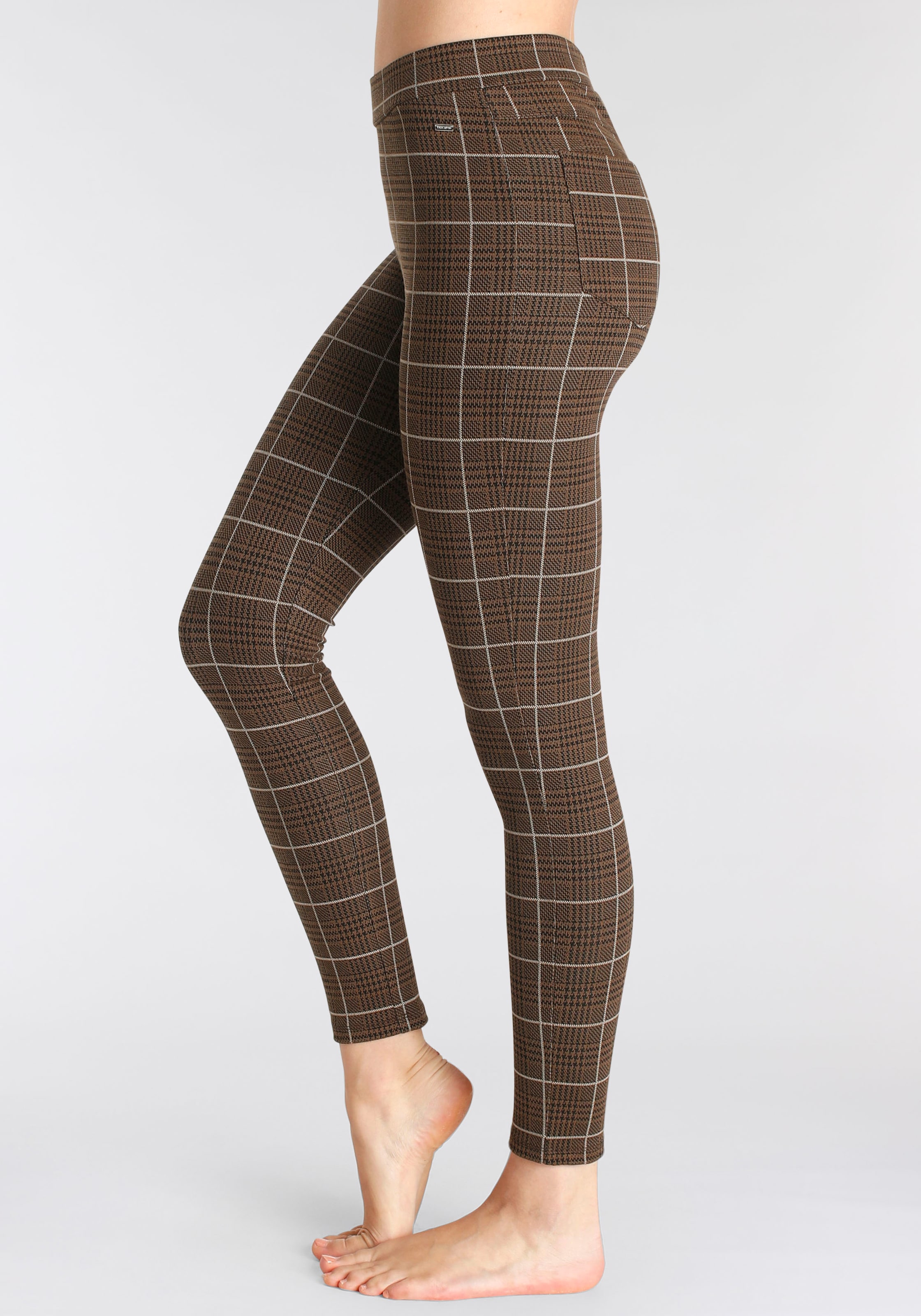 LASCANA Leggings, mit Ajour Strickmuster