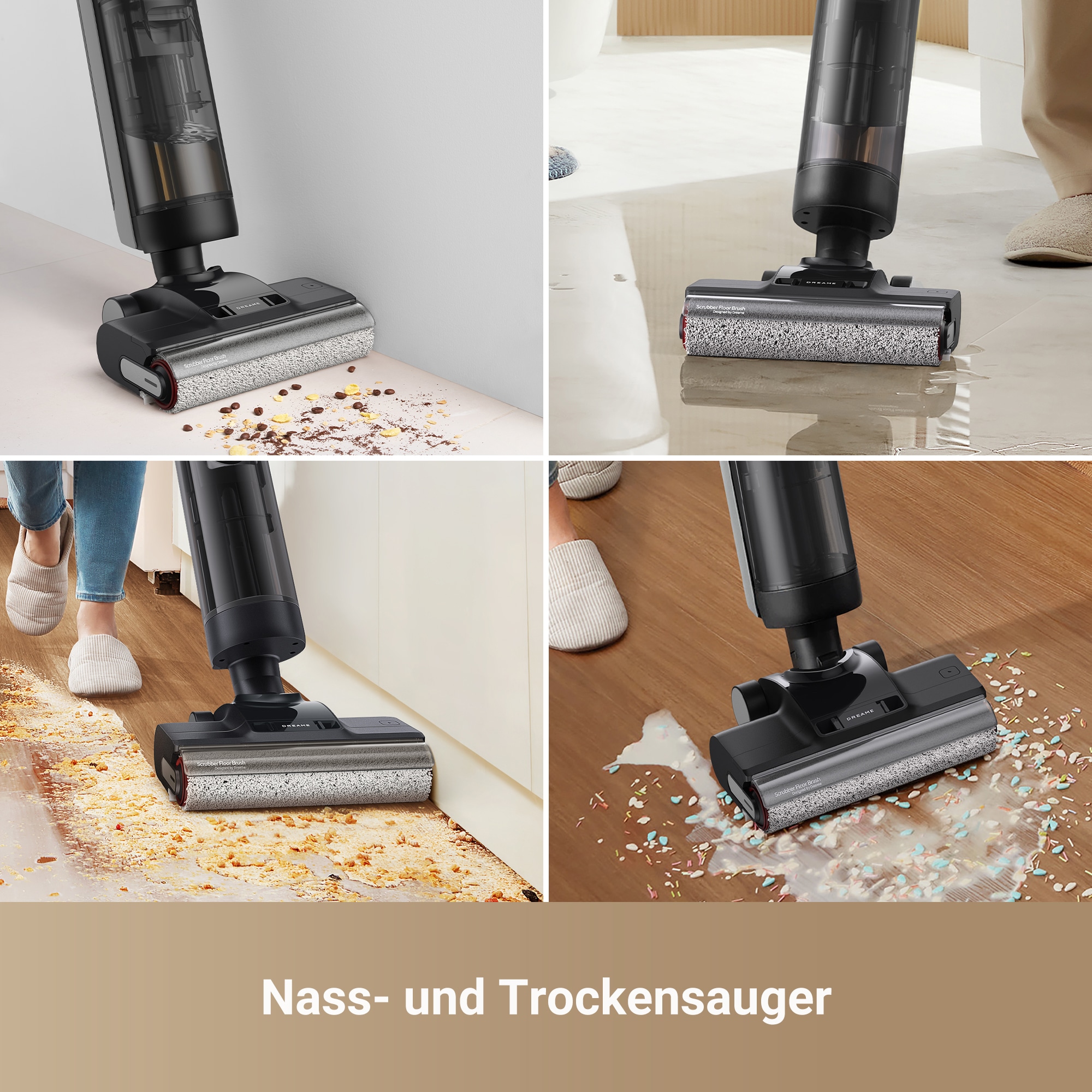 Dreame Nass-Trocken-Sauger »Dreame H12 Pro Ultra«, mit 16.000 Pa, Selbstreinigungsfunktion mit 60° heißem Wasser