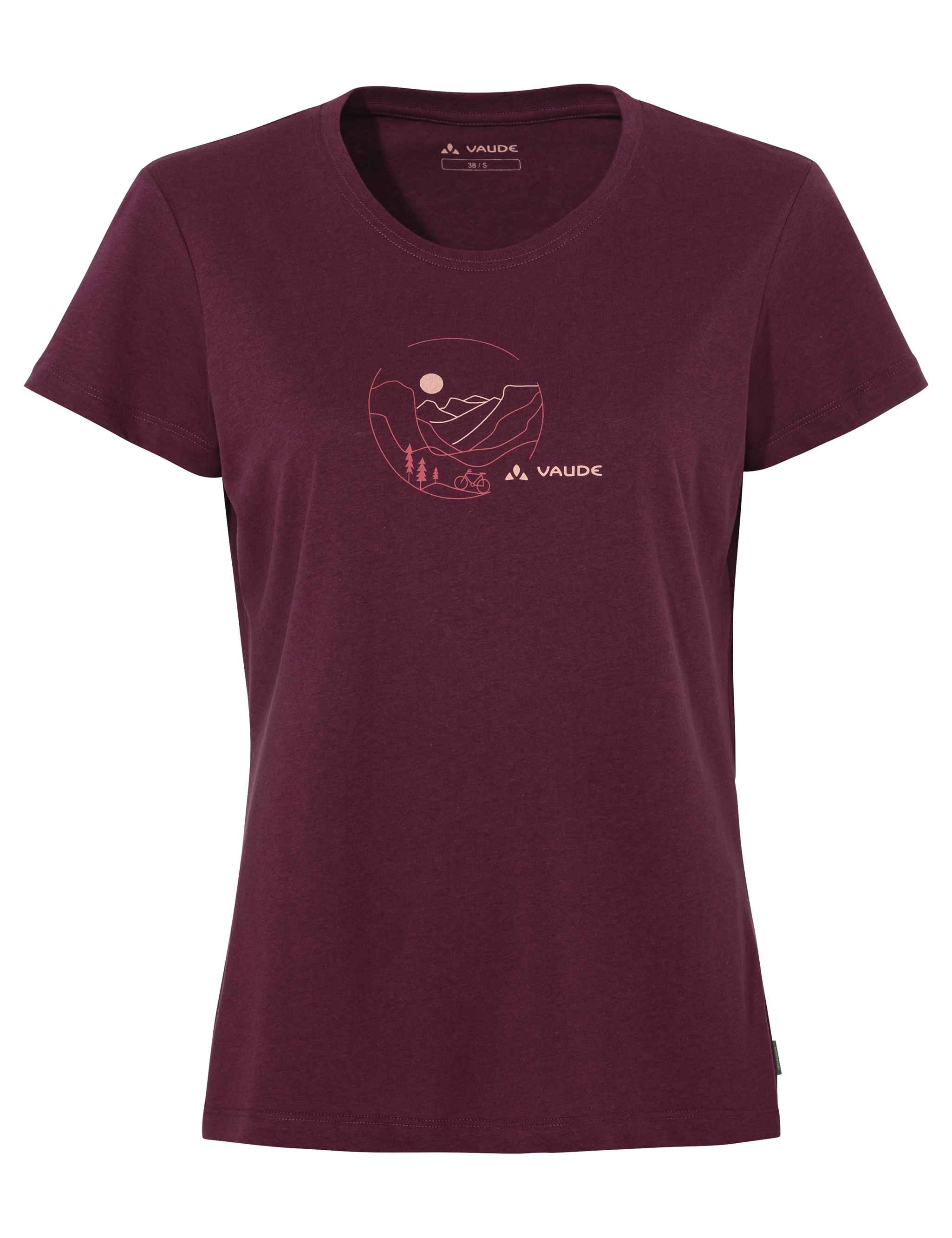 VAUDE Funktionsshirt »WOMEN'S CYCLIST T-SHIRT V«, (1 tlg.), Fahrradshirt