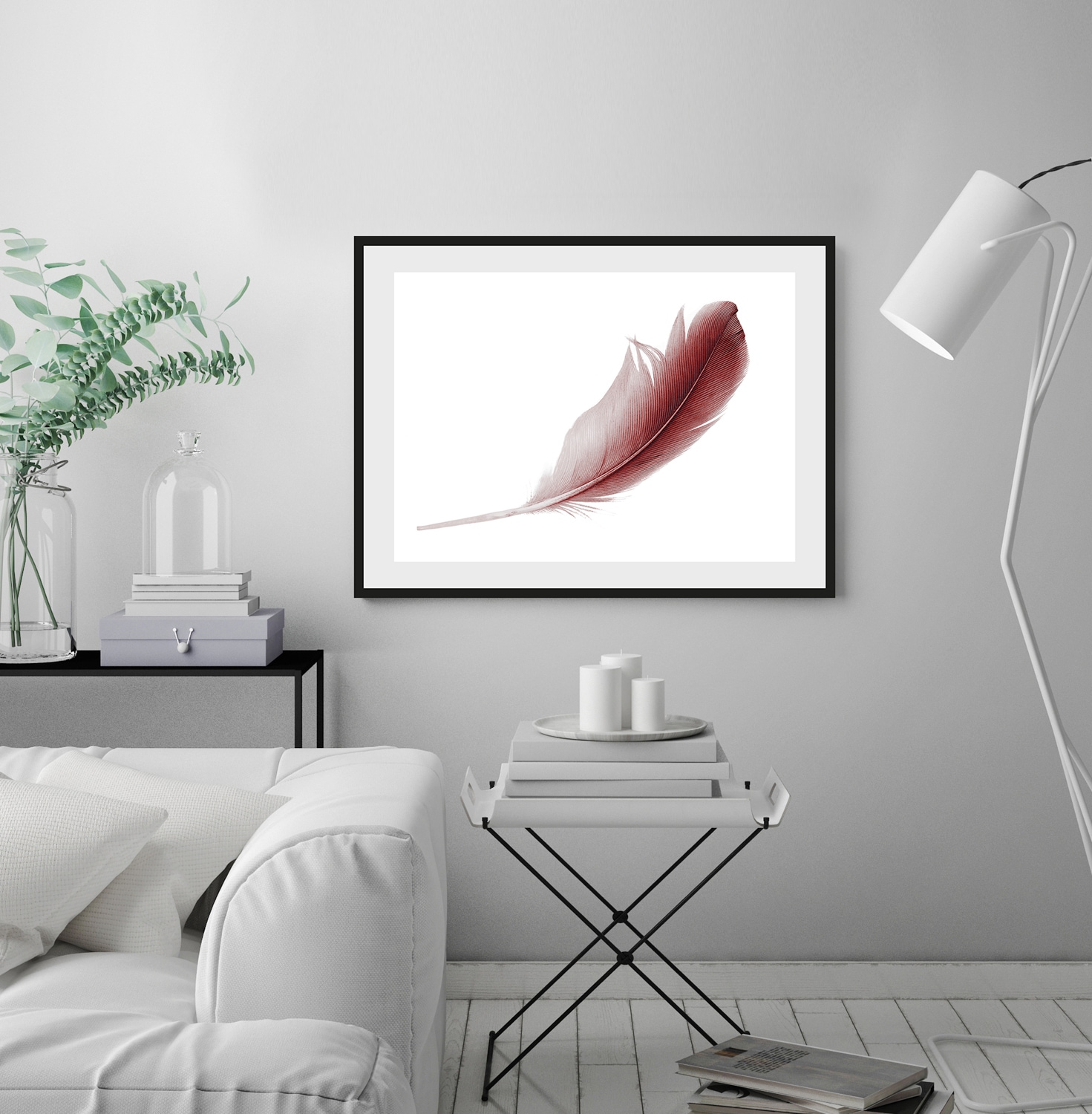 queence Bild »Muriel« Federn   Kunst günstig online kaufen
