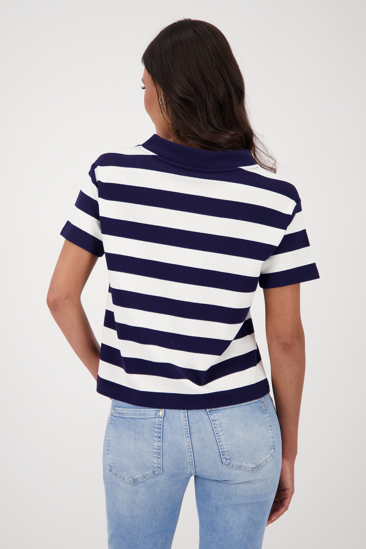 Monari Sweatshirt »SweatshirtK5Ringel«, Mit Rundhalsausschnitt