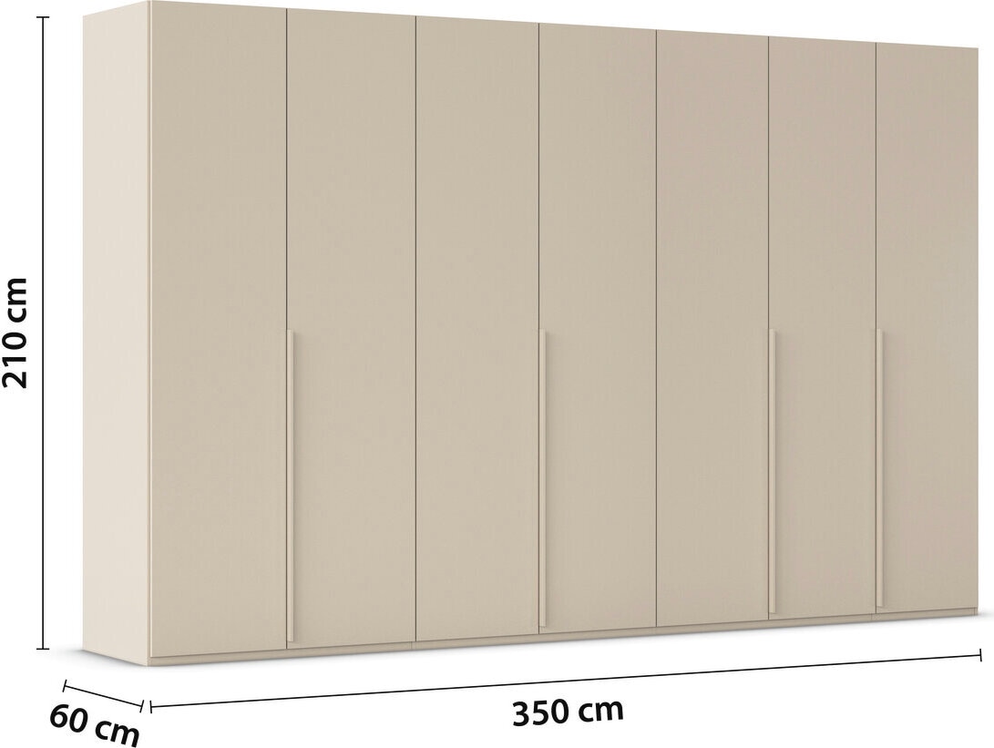 LeGer Home by Lena Gercke Kleiderschrank »Schrank Garderobe Ankleide Schlafzimmer Flur Serina«, (in 3 verschiedenen Ausstattungen BASIC/CLASSIC/PREMIUM), in 6 Breiten (101 - 401 cm) mit Front Glas oder Dekor MADE IN GERMANY