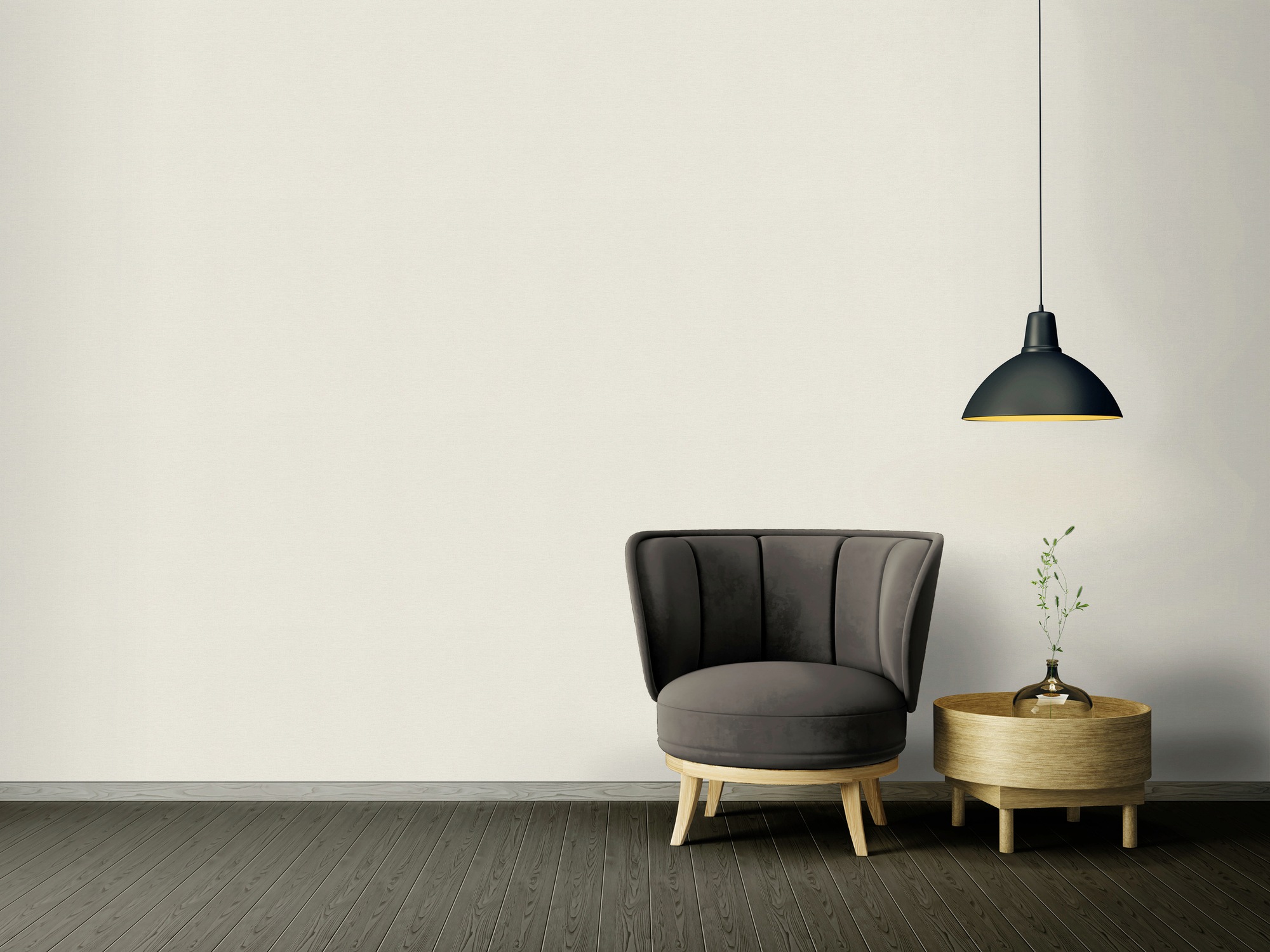 A.S. Création Vliestapete »Ethnic Origin Uni«, uni-einfarbig-unifarben, Tapete einfarbig Tapeten Wohnzimmer Schlafzimmer Küche modern Design