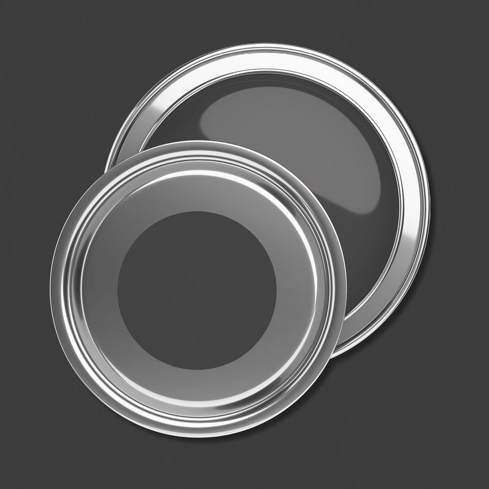 A.S. Création Wandfarbe »Premium Innenwandfarbe PURO Tuchmatt deep black« ideal für Wohn-, Schlafzimmer, Flur & Küche, Schwarz