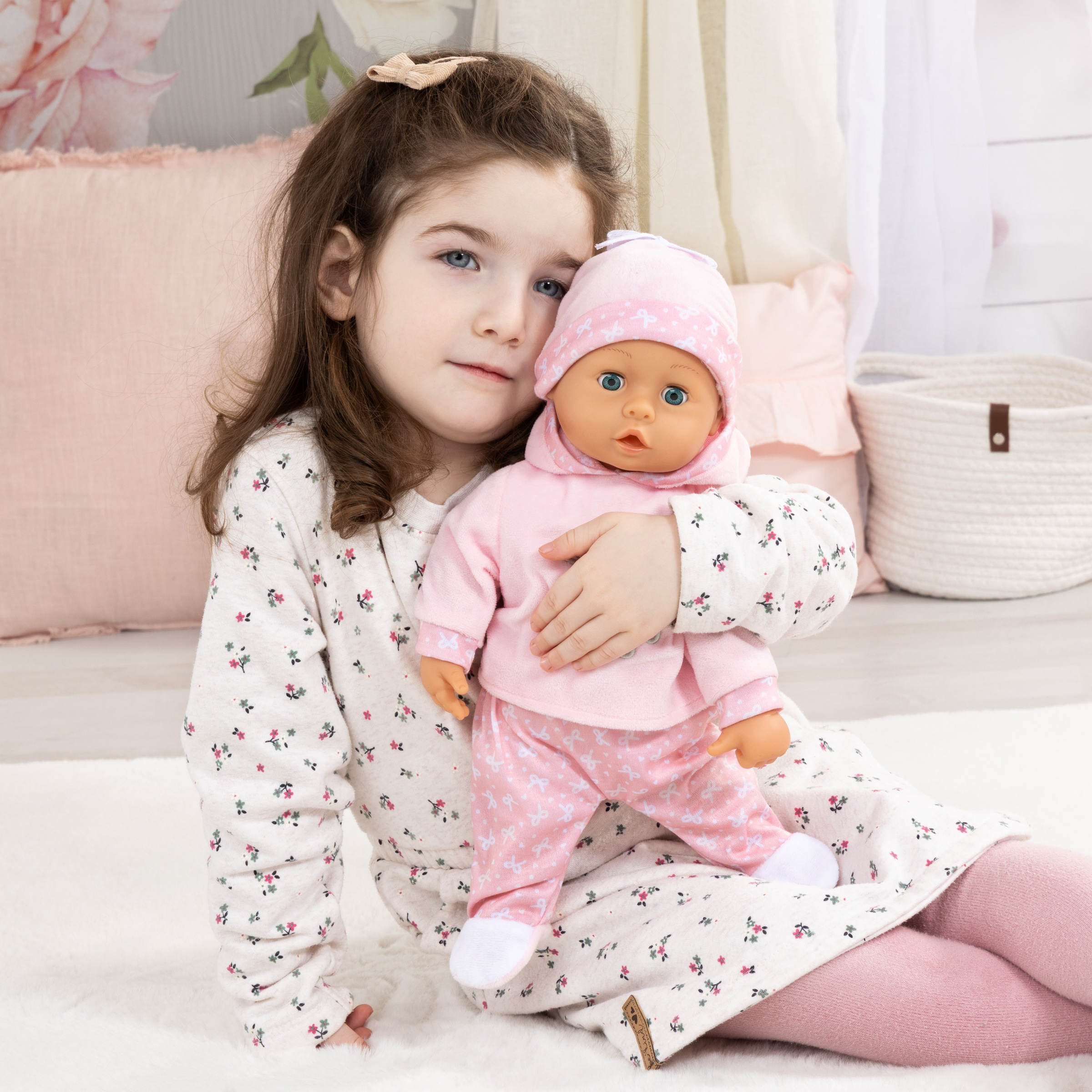 Bayer Babypuppe »First Words 38 cm hellrosa«