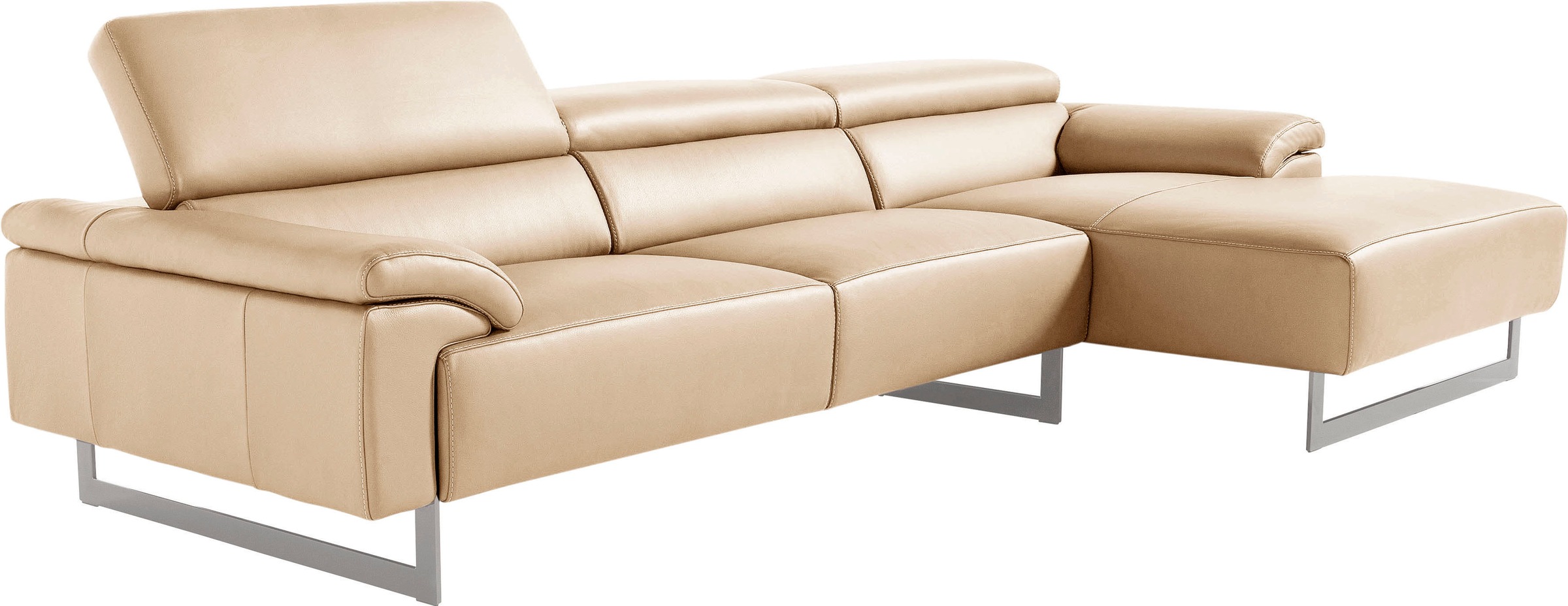 Egoitaliano Ecksofa »Malika, edel und bequem, Designsofa mit hochwertigen B günstig online kaufen