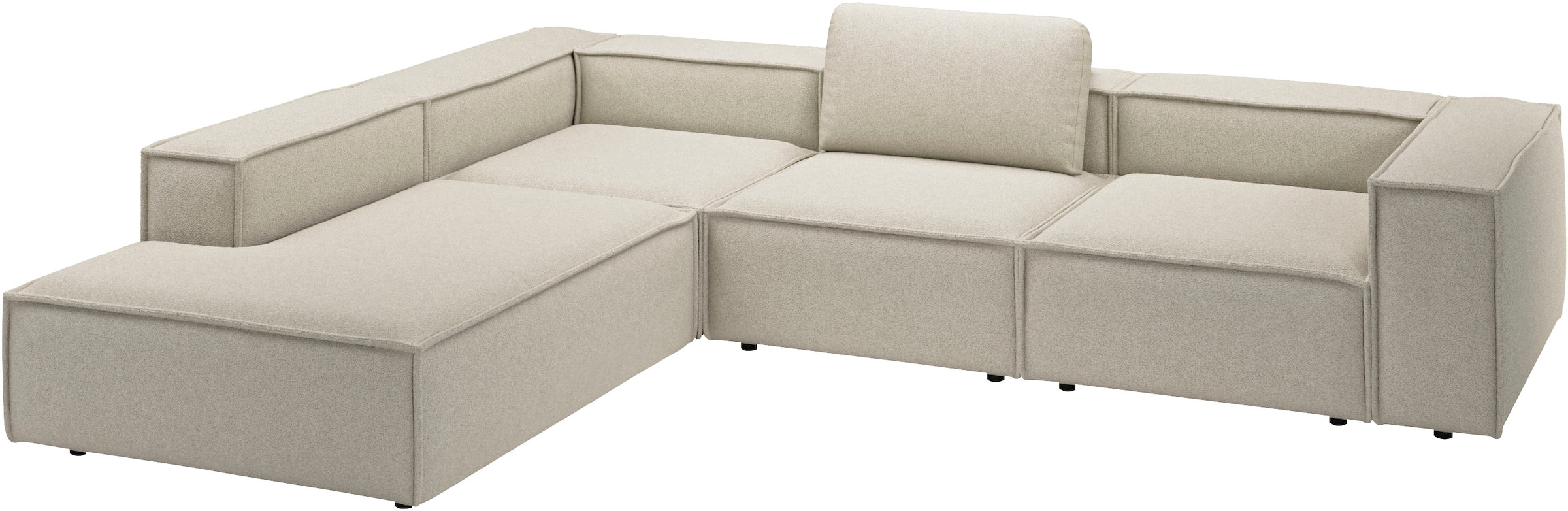 Places of Style Ecksofa »Watertown moderne L-Form«, Breite 311 cm