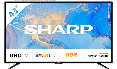 Sharp LED-Fernseher »4T-C43BJx«, 108 cm/43 Zoll, 4K Ultra HD, Smart-TV, 43BJ5E kaufen