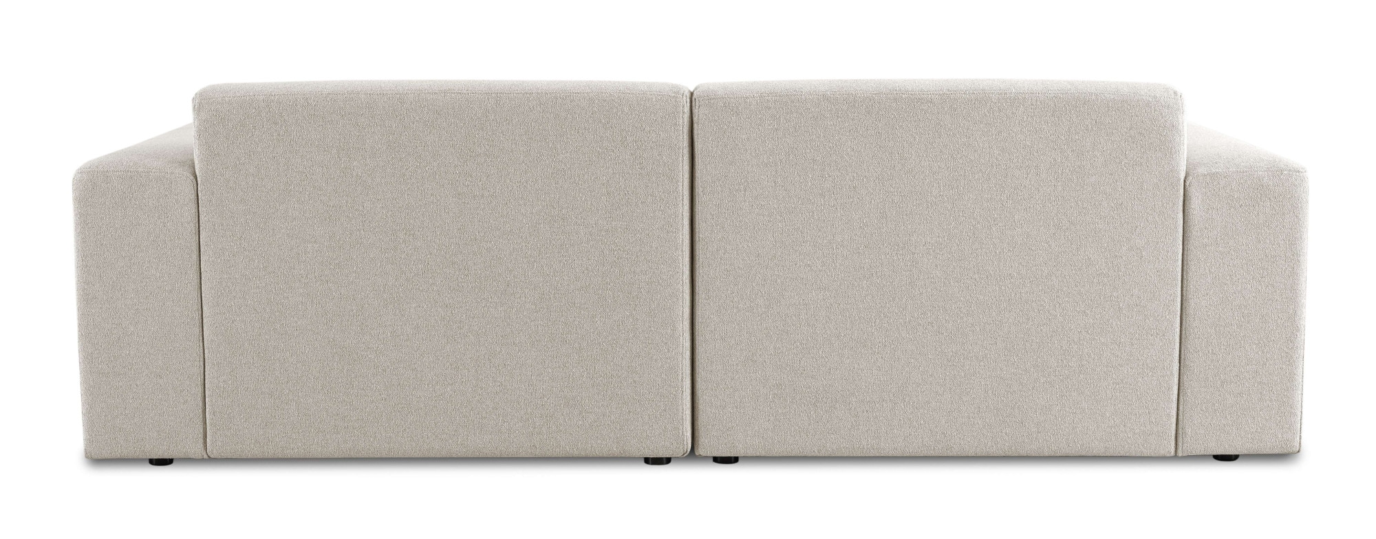 INOSIGN Ecksofa »Koa,228cm, L-Form, Modulsofa, Webstoff, Cord«, Designsofa, Set, Hocker inklusive, weicher Lounge-Sitzkomfort