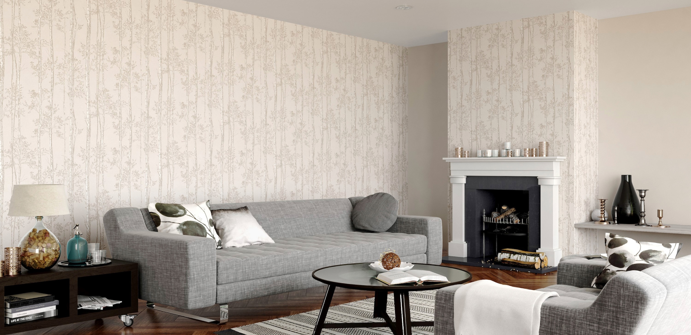 Superfresco Easy Vliestapete »Branches« FSC® zertifiziert, mit lebhaftem Druck, 10 Meter Länge