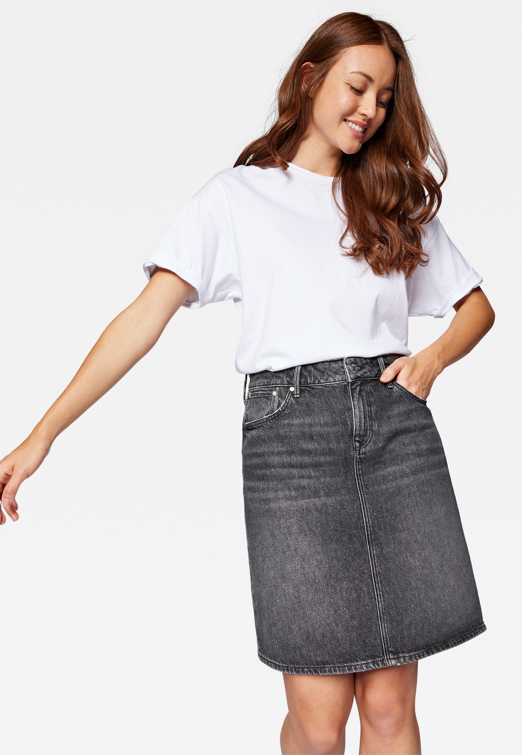 3. Bild von Mavi Minirock »VALERIE«, Jeansrock