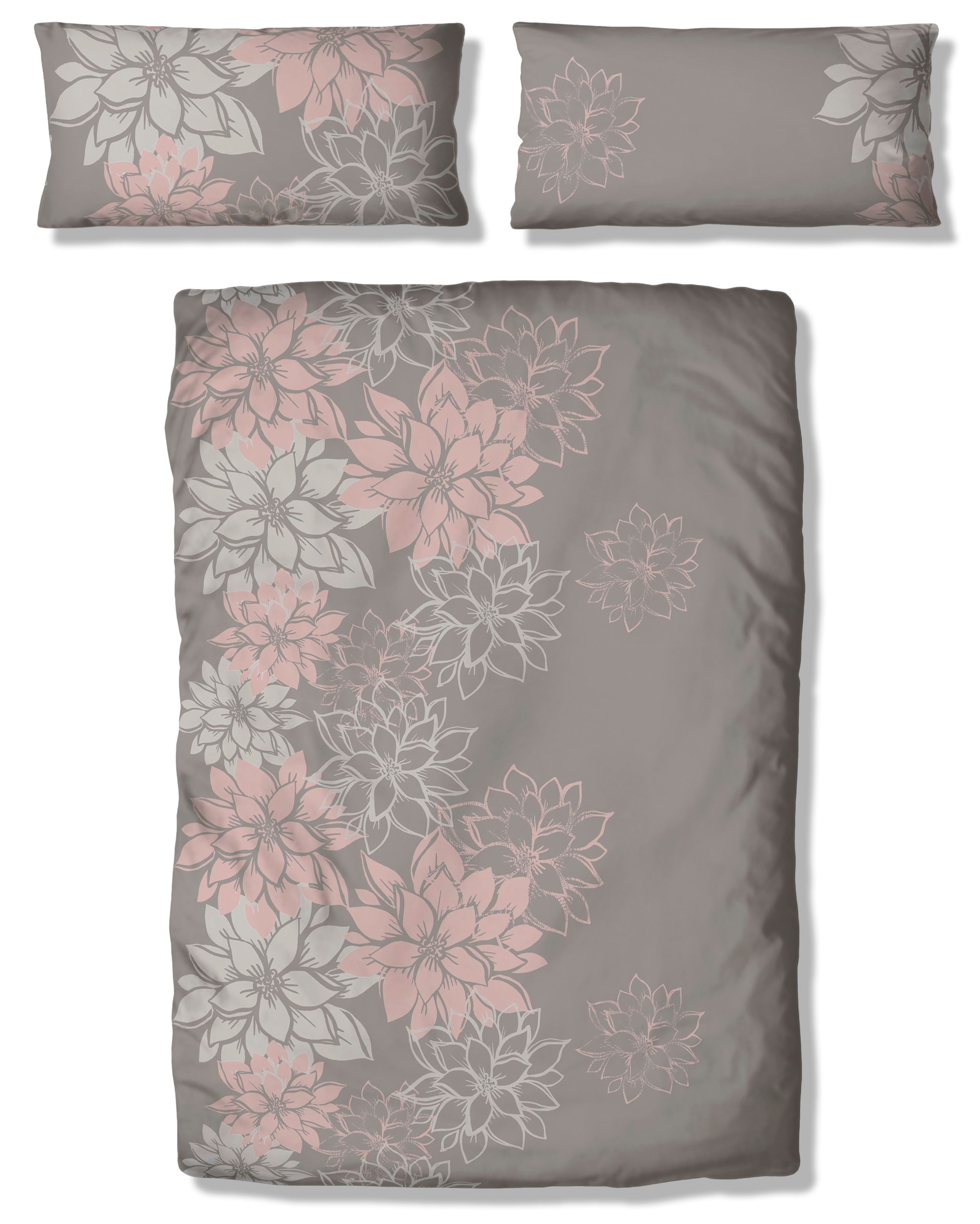 Home affaire Bettwäsche »Susan in Gr. 135x200 oder 155x220 cm« 2 tlg. in ve günstig online kaufen