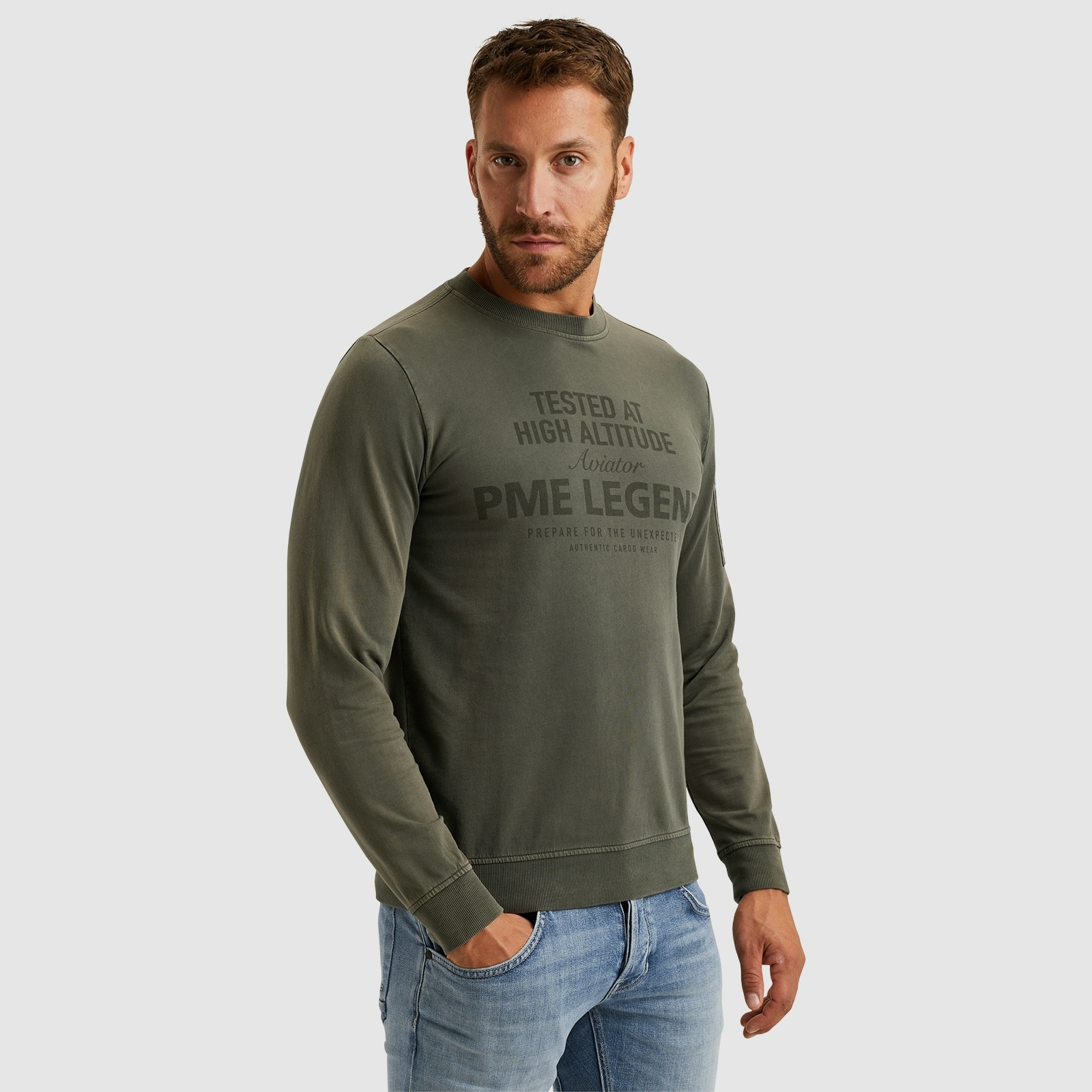 PME LEGEND Sweatshirt , mit Logo Schriftzug
