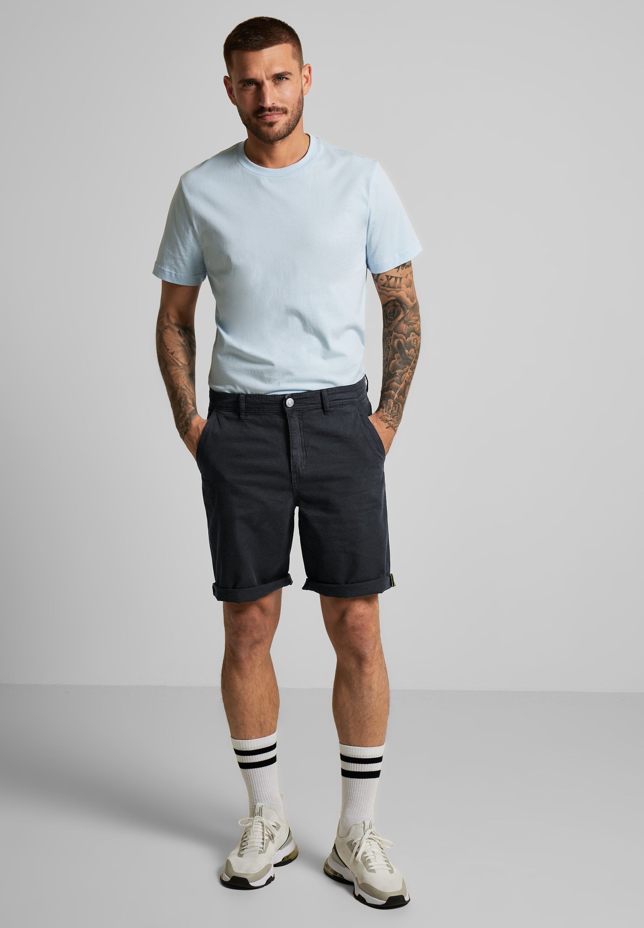 3. Bild von STREET ONE MEN Shorts, mit Struktur