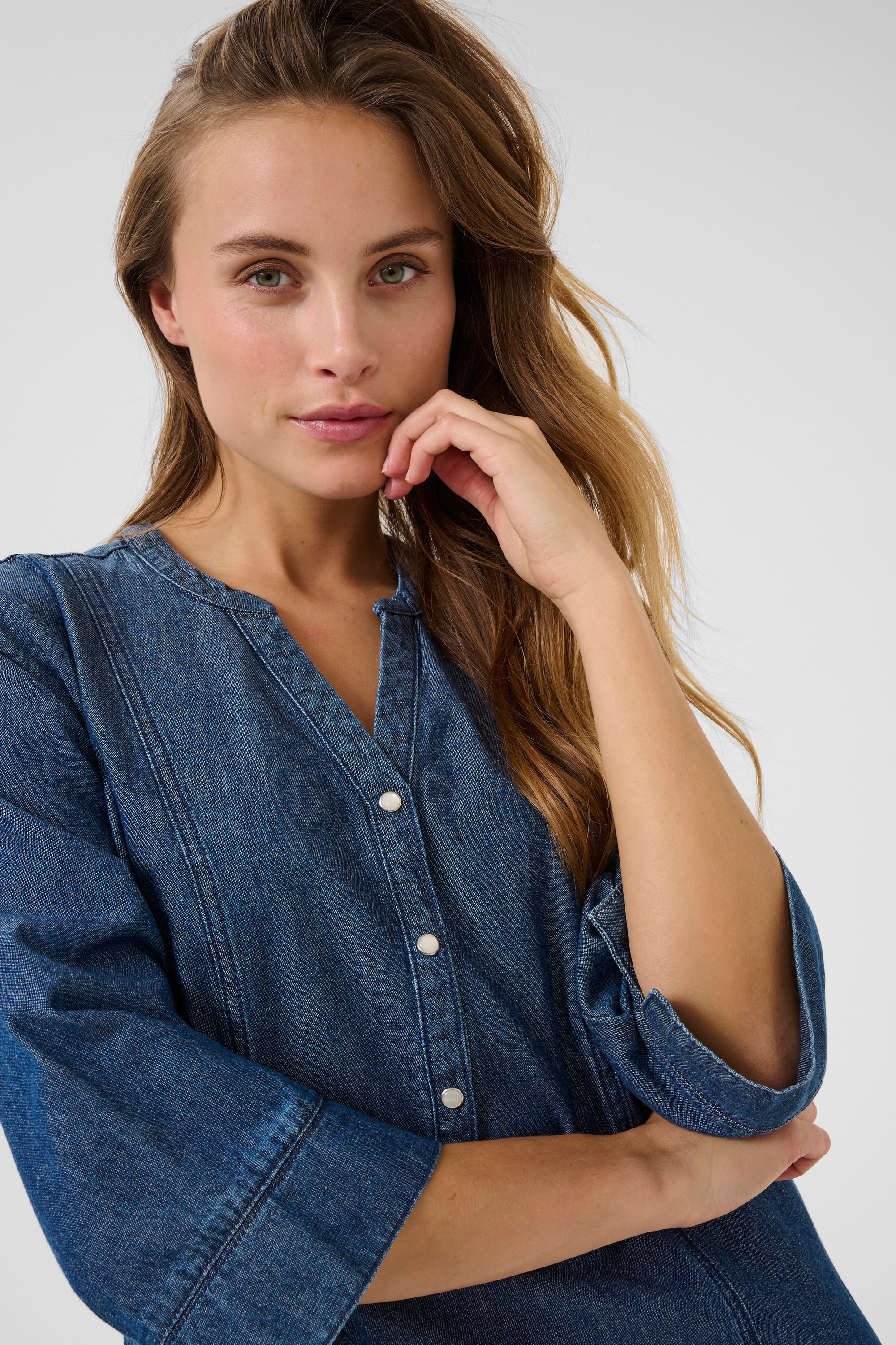 KAFFE Jeanskleid »Denimkleid BPalice«