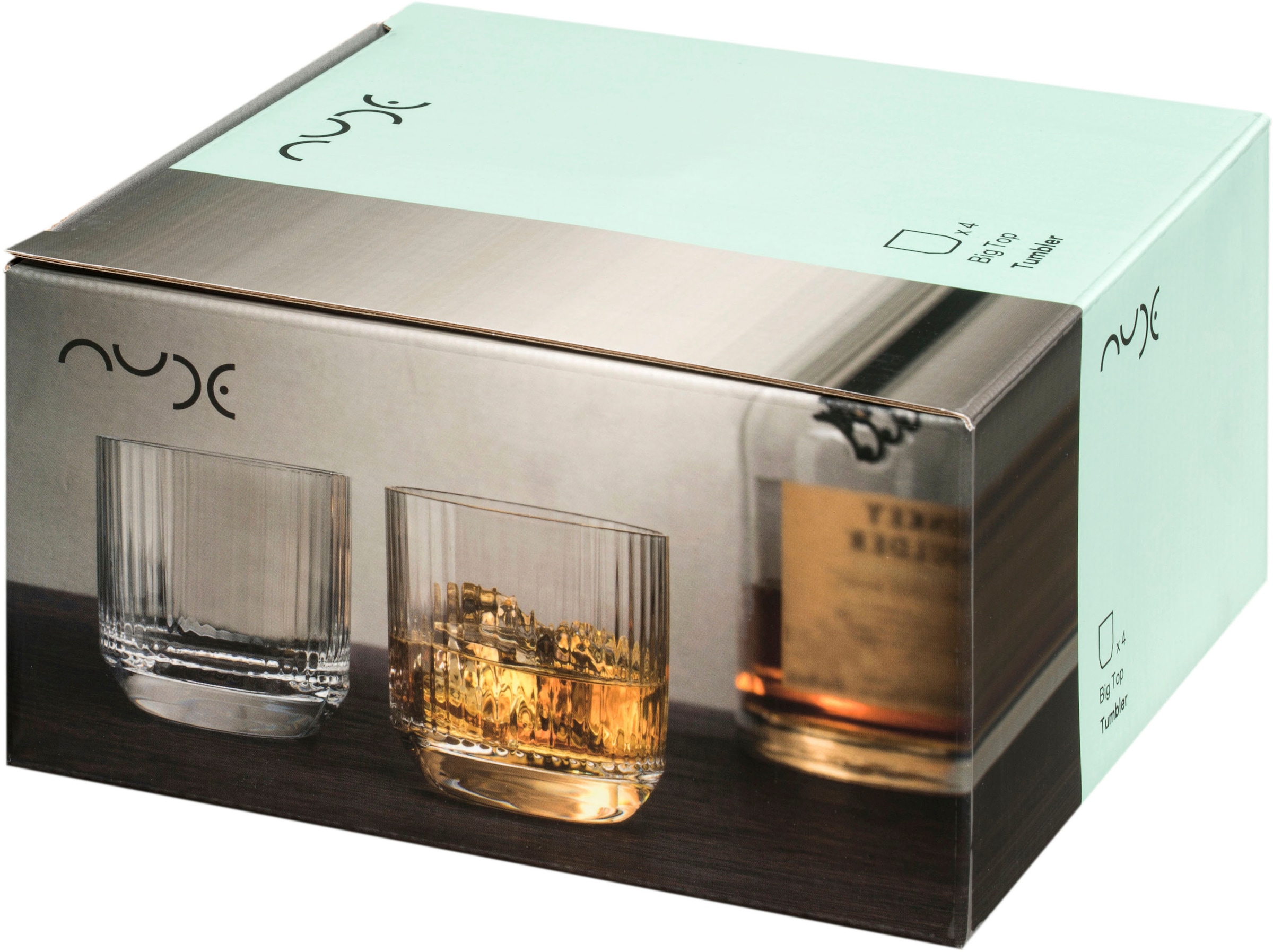 MÄSER Whiskyglas »BIG TOP, Whiskybecher«, (Set, 6 tlg.), 6er Set