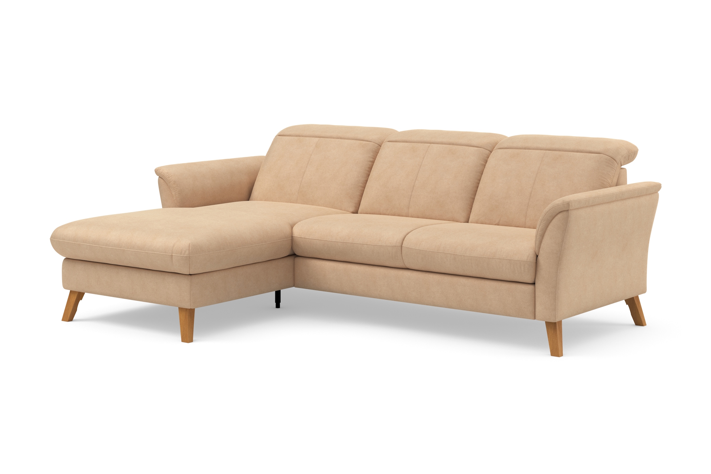 sit&more Ecksofa »Romero L-Form« wahlweise mit oder ohne Relax-Funktion, Bettfunktion, Bettkasten