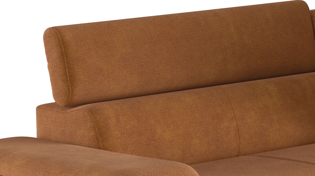 COTTA Ecksofa »Emma L-Form«, mit Kopfteilverstellung, wahlweise mit Bettfunktion & Bettkasten