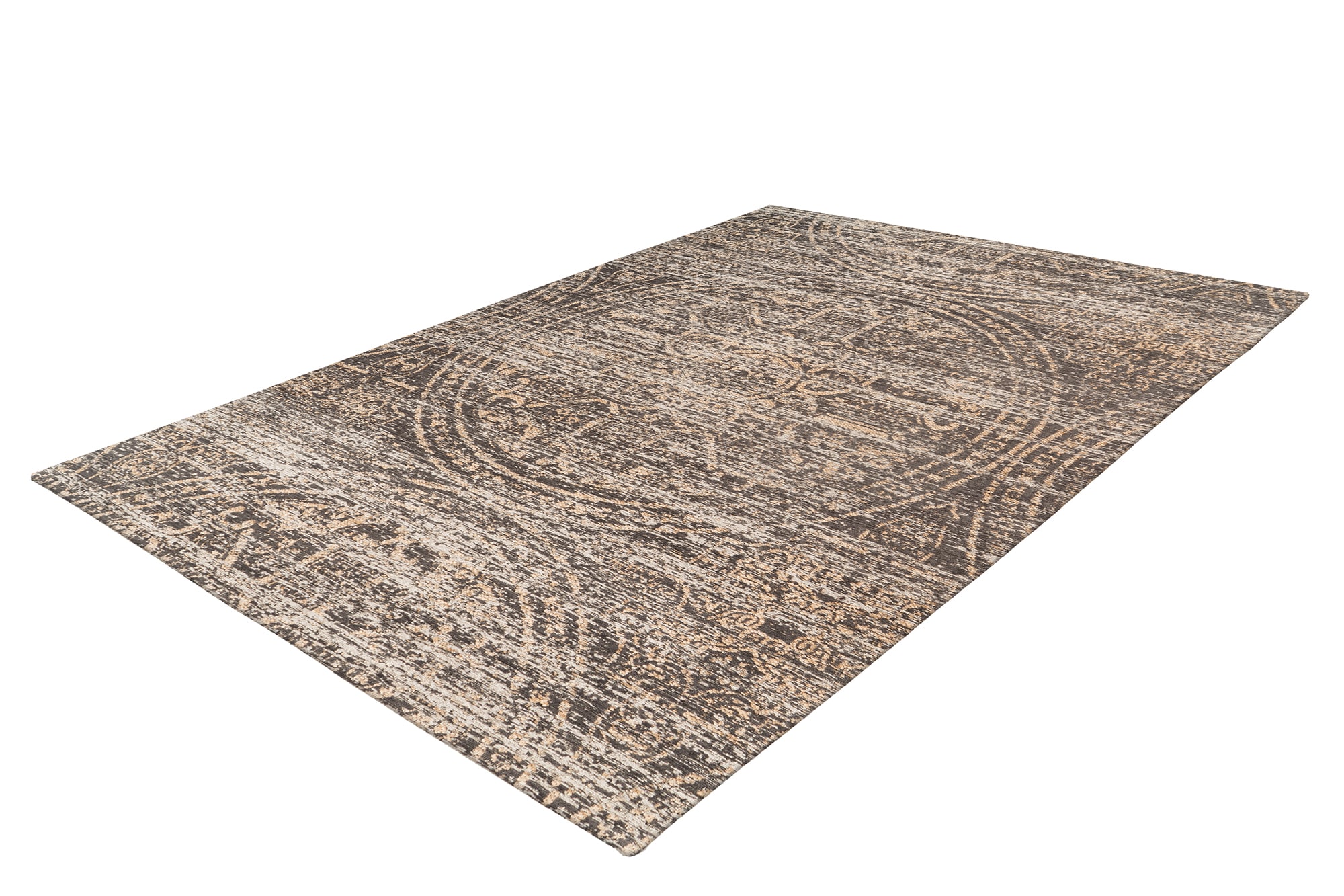 Kayoom Teppich »Davis 425«, rechteckig, 12 mm Höhe, edles Design, pflegeleicht, neutrale Farben