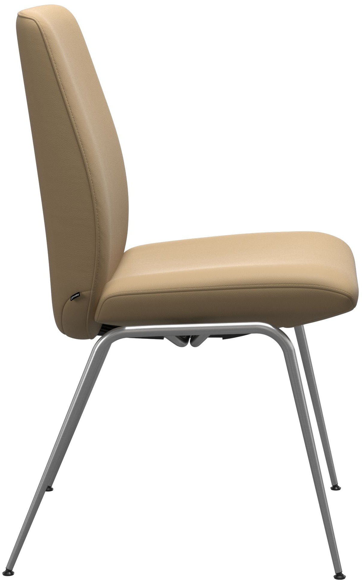 Stressless® Polsterstuhl »Laurel«, Leder PALOMA, Low Back, Größe L, mit Beinen aus Stahl in Chrom glänzend