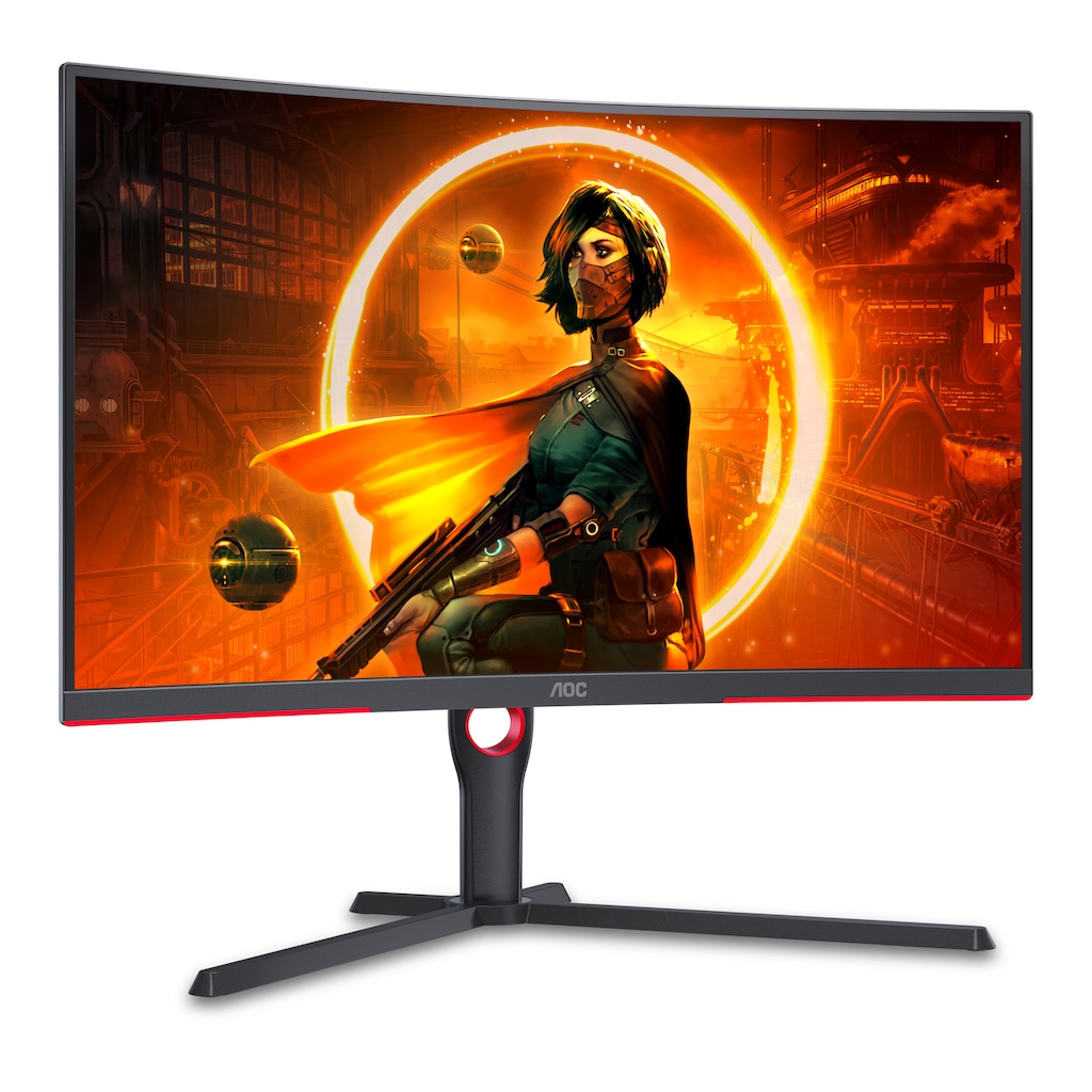 AOC Curved-Gaming-Monitor »C27G3U/BK«, 68,6 cm/27 Zoll, 1920 x 1080 px, Full HD, 1 ms Reaktionszeit, 165 Hz