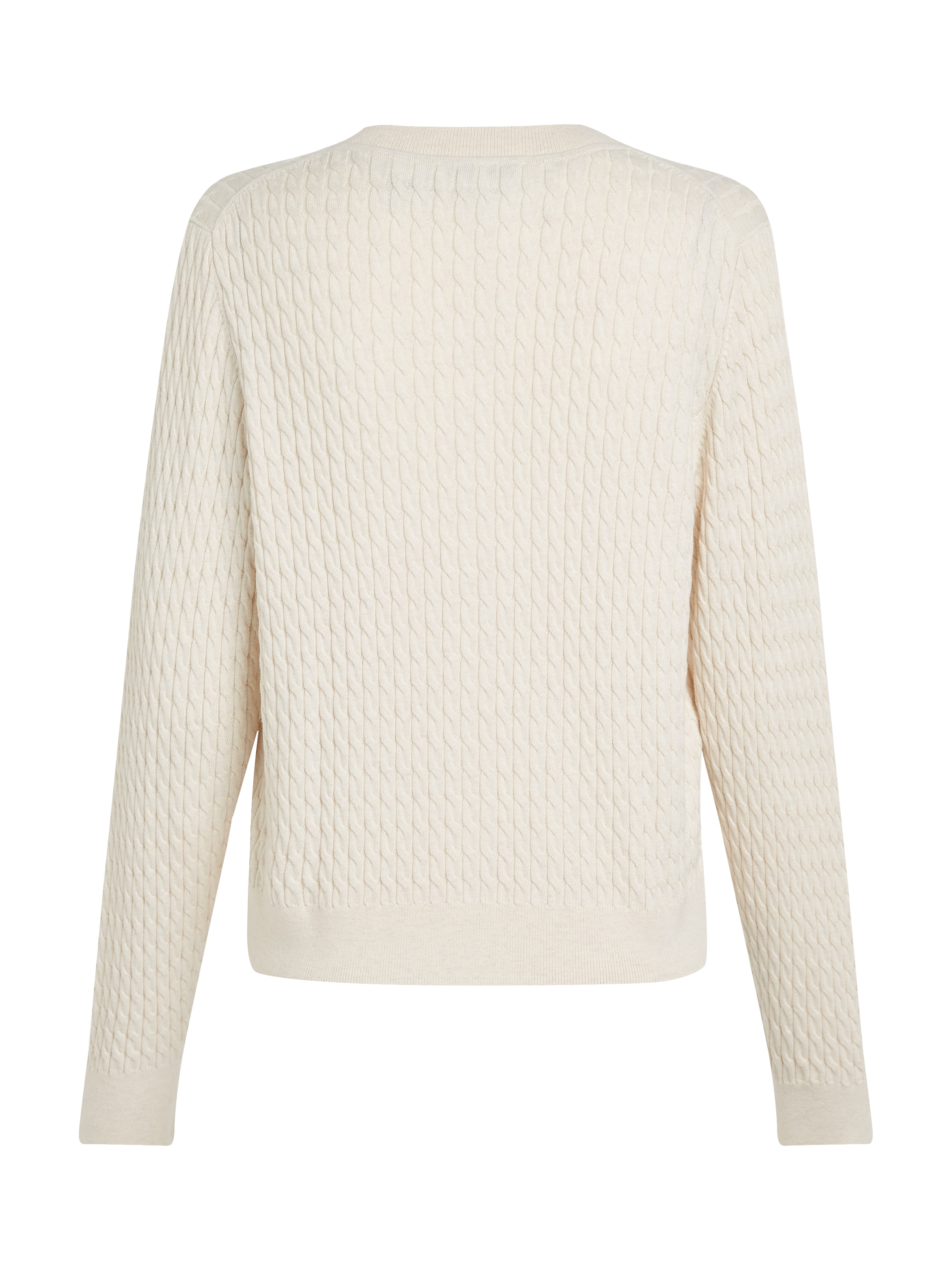 Tommy Hilfiger Strickjacke mit Zopfstrickmuster