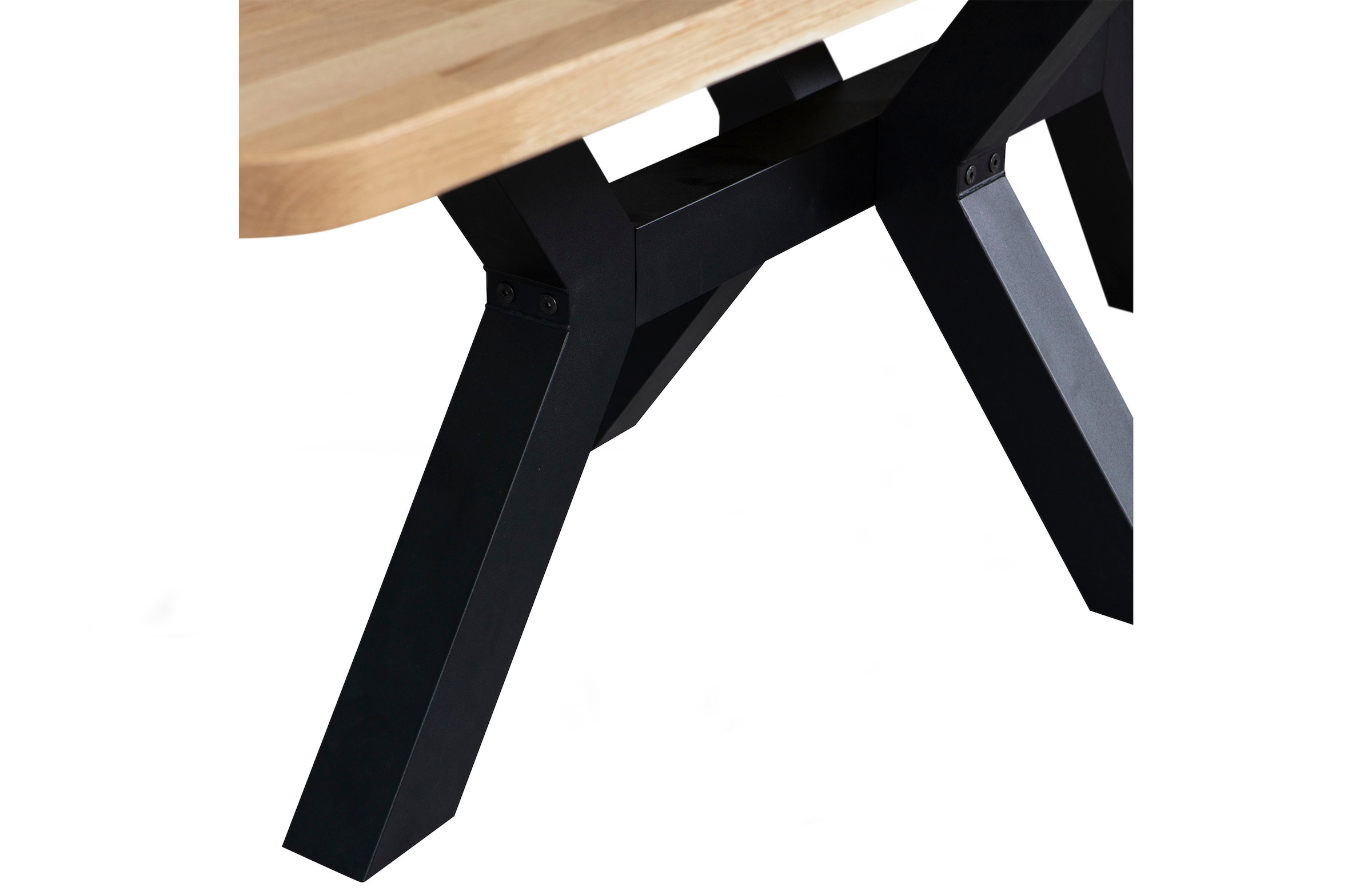 WOOOD Esstisch »Tablo«, Holz teilmassiv, rechteckige Form, H 77 cm x B 240 x T 100 cm