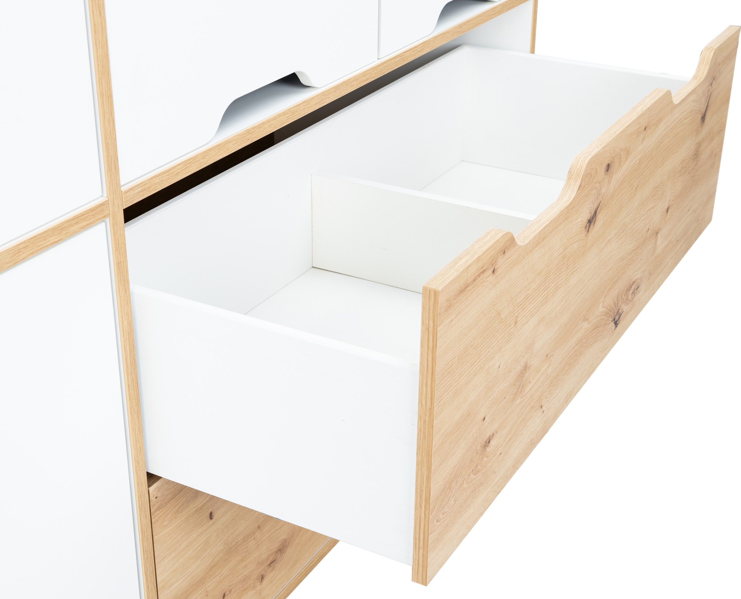 arthur berndt Babymöbel-Set »Babyzimmer Set »Maxim« 3-teilig«, (Set, 3 tlg., Babymöbel-Set »Maxim«), Gedämpfte Türen und Schubkästen