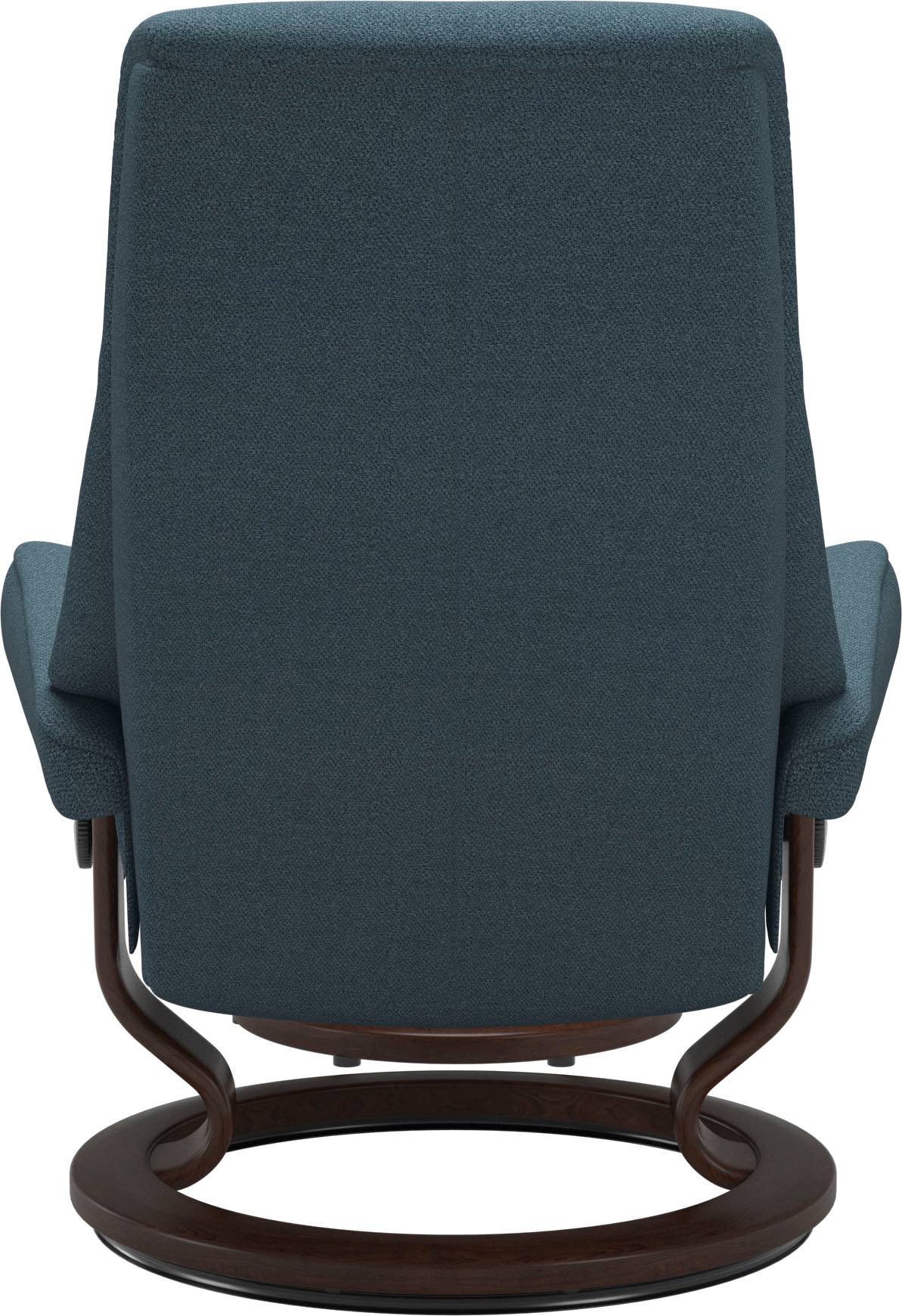 Stressless® Relaxsessel »View«, (Set, Relaxsessel mit Hocker), mit Classic Base, Größe M,Gestell Braun