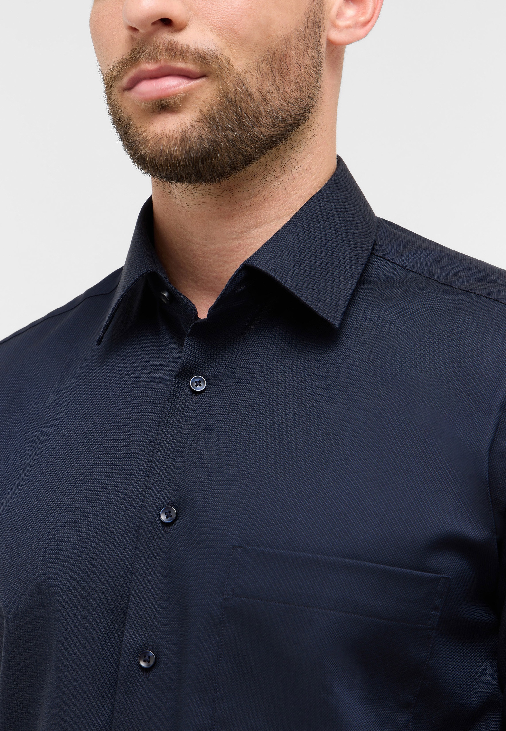 Eterna Langarmhemd »COMFORT FIT«, NON IRON (bügelfrei)