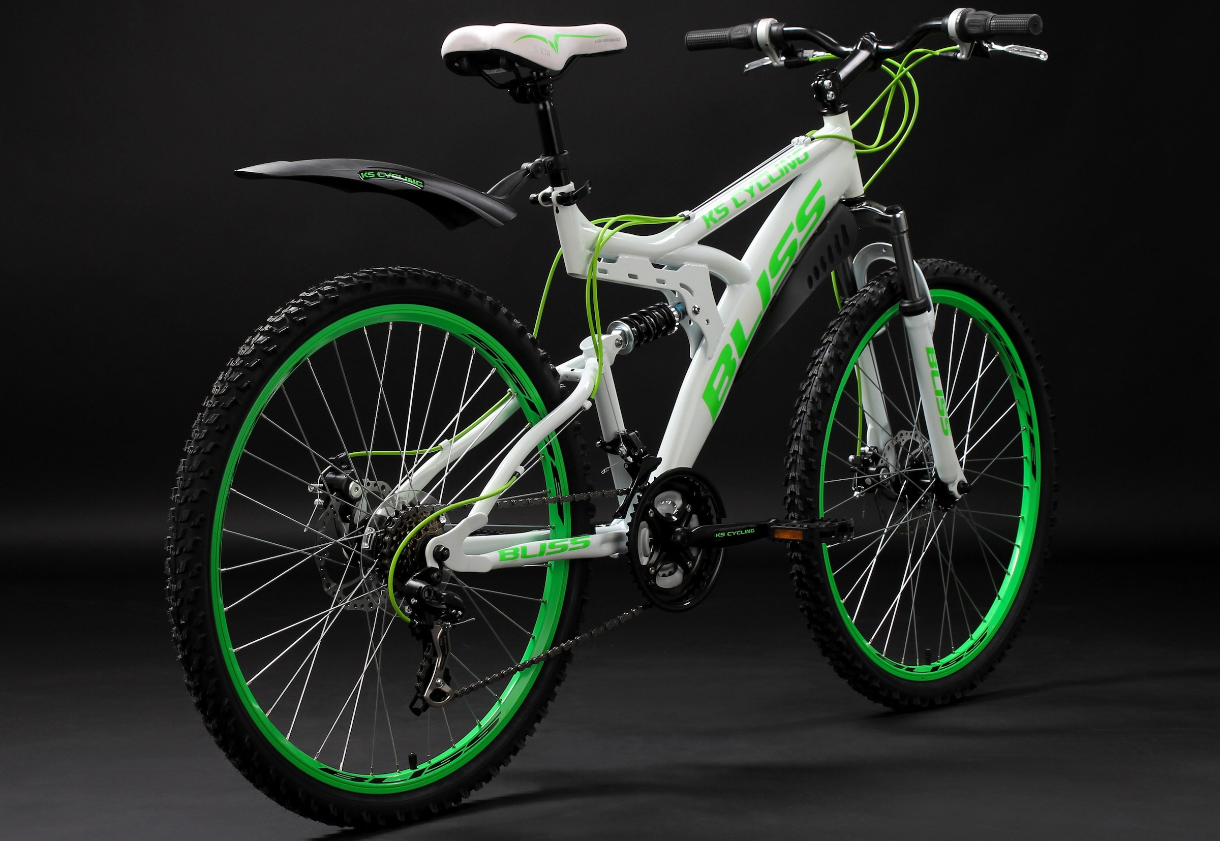 KS Cycling Mountainbike »Bliss«, 21 Gang, Shimano, Tourney Schaltwerk, Kettenschaltung, für Damen und Herren, Kettenschaltung