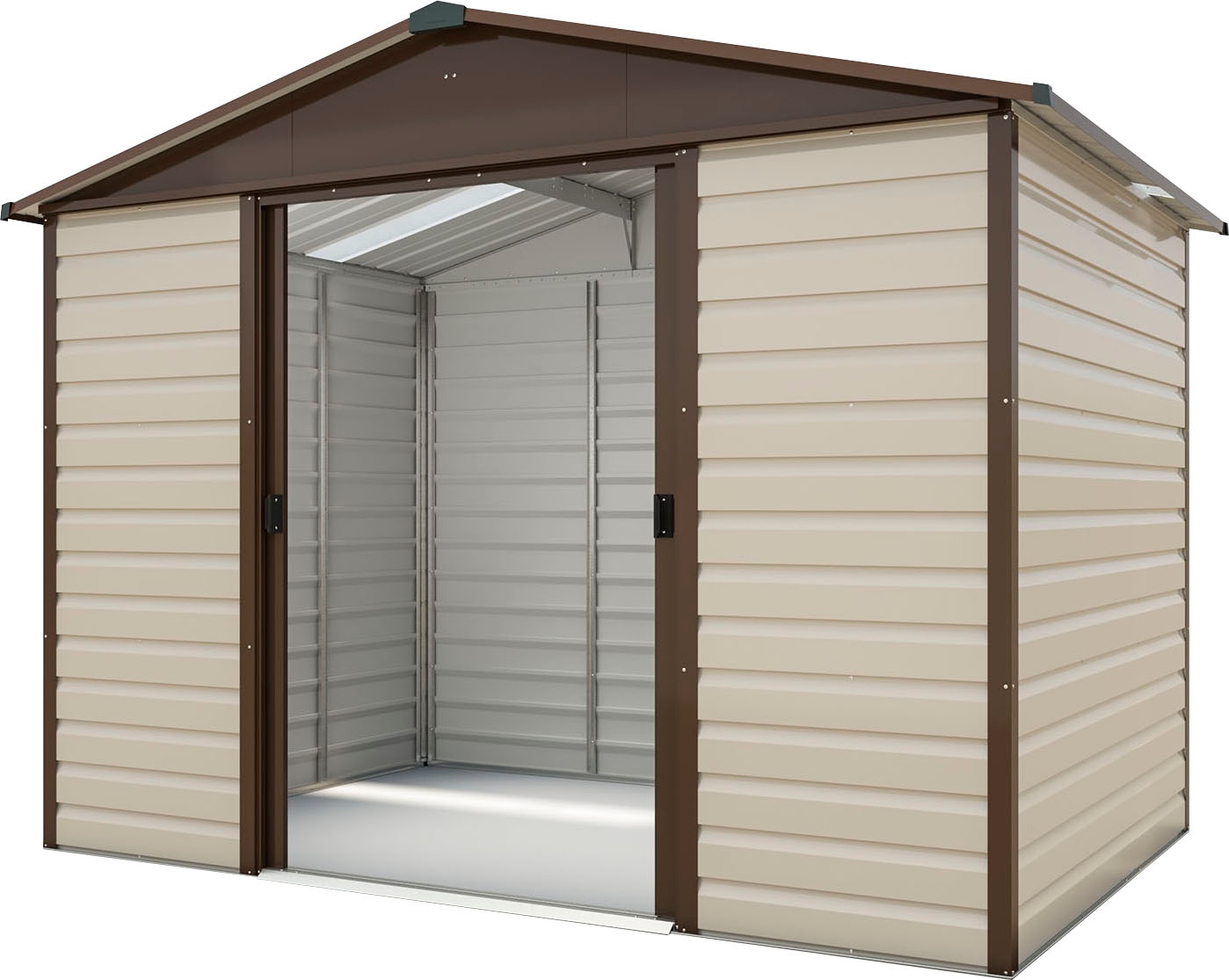 Bild von YARDMASTER Gerätehaus »Brandenburg 106«, Metall