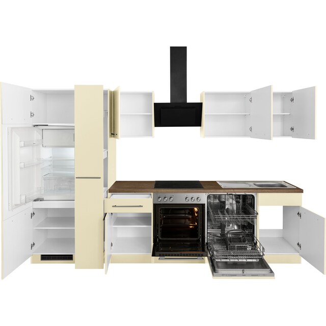wiho Küchen Küchenzeile »Unna«, mit E-Geräten, Breite 310 cm online bei