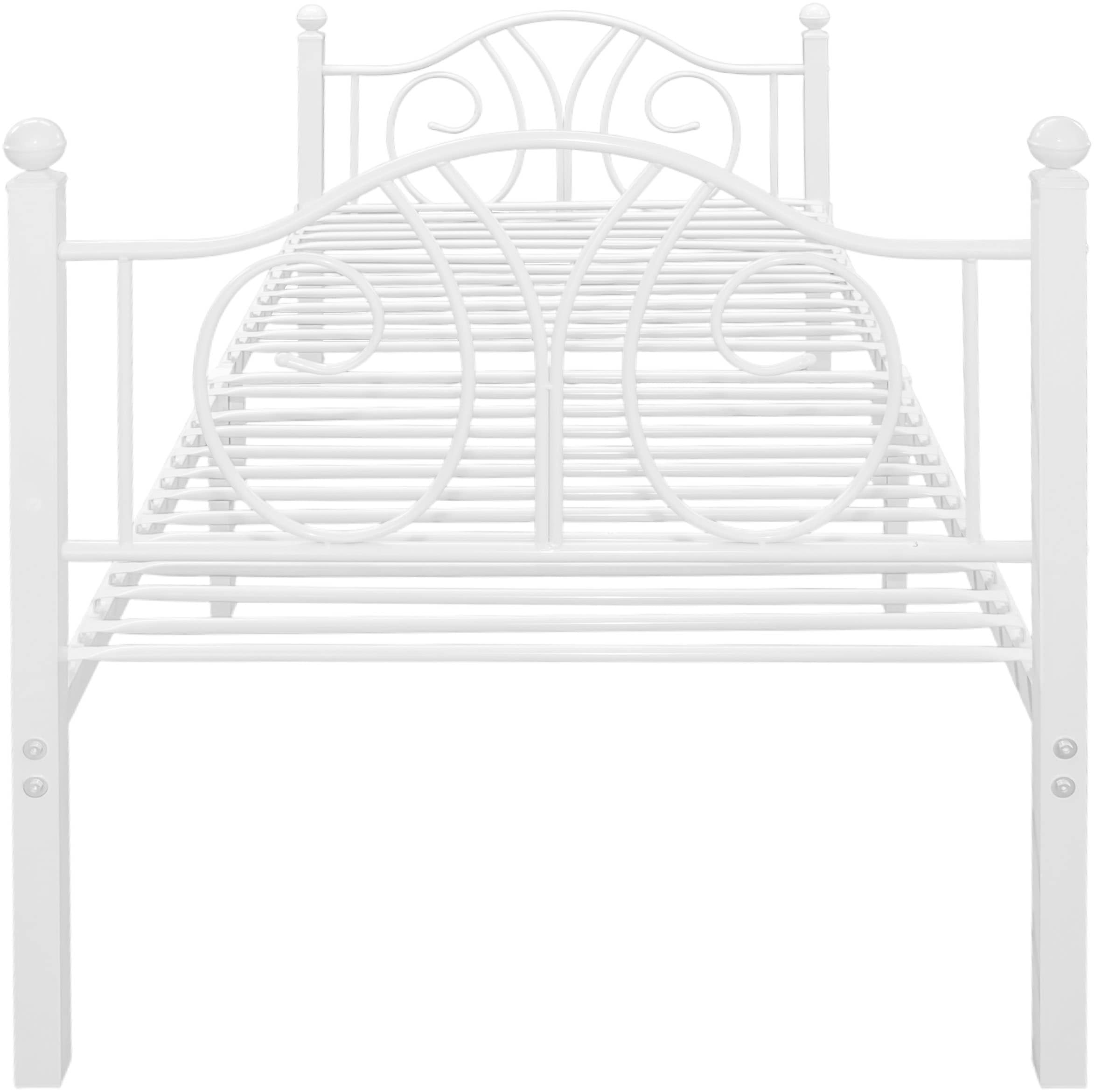 OTTO home Metallbett »LUND Landhausbett Bett Märchenbett Prinzessinbett« Träume wie im Märchen: Dein romantisches Metallbett in 2 Breiten