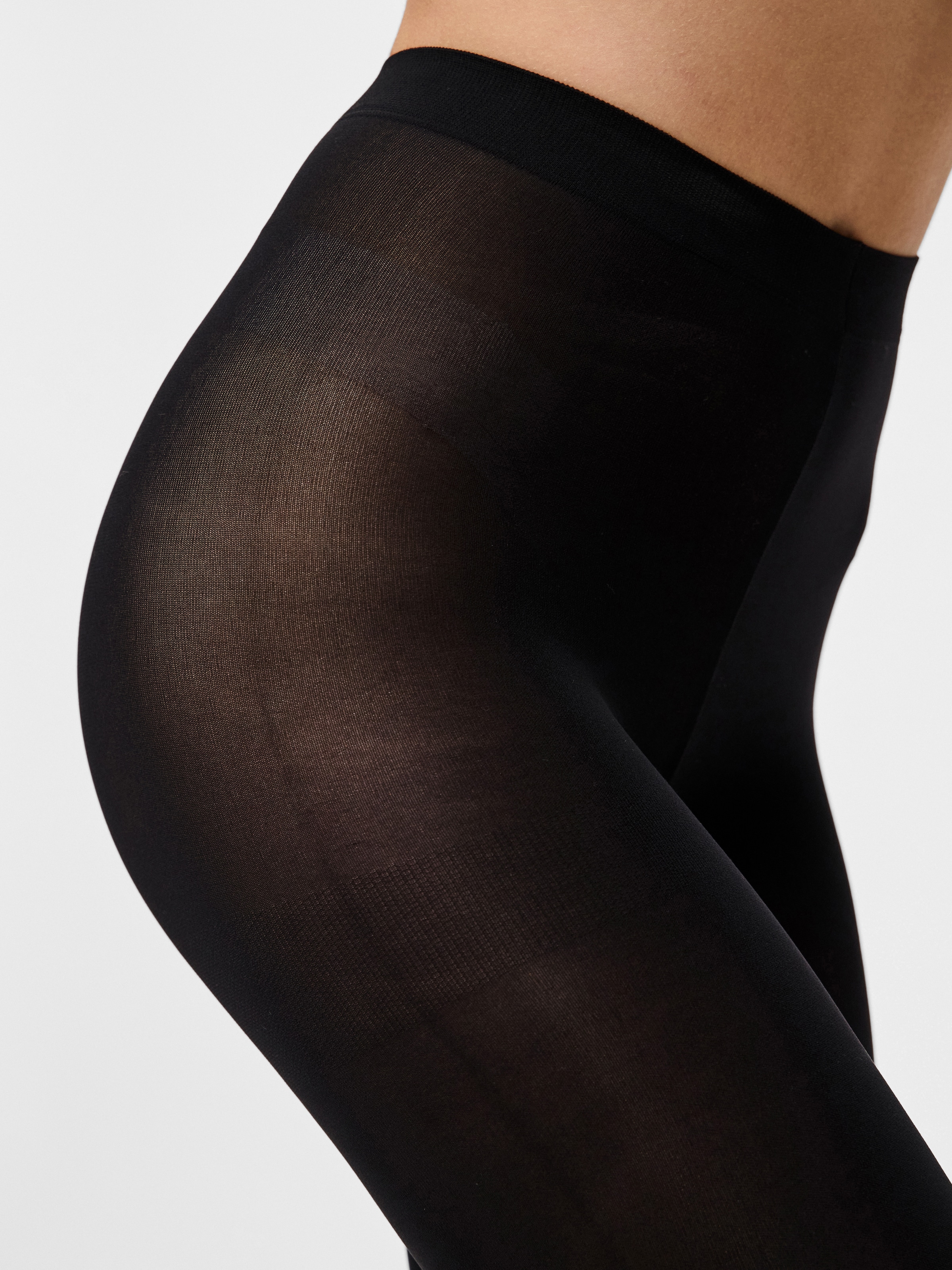 pieces Strumpfhose »PCNEW NIKOLINE 90 DEN TIGHTS 2 PACK NOOS«, (Packung, 2 St.)