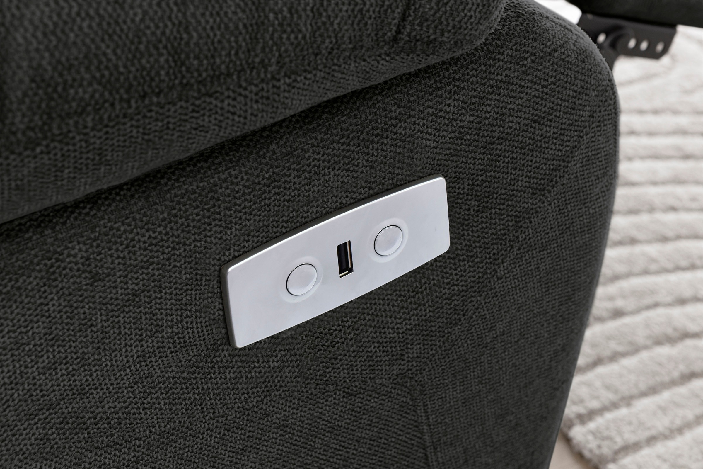 Home affaire 3-Sitzer »Lannilis«, mit manueller und elektrischer Relaxfunktion