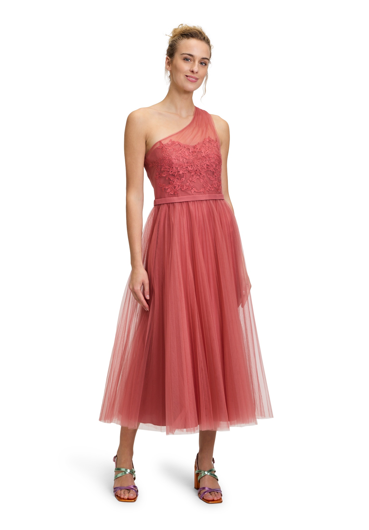 Vera Mont Abendkleid »Vera Mont Abendkleid mit Plissee«, Patches