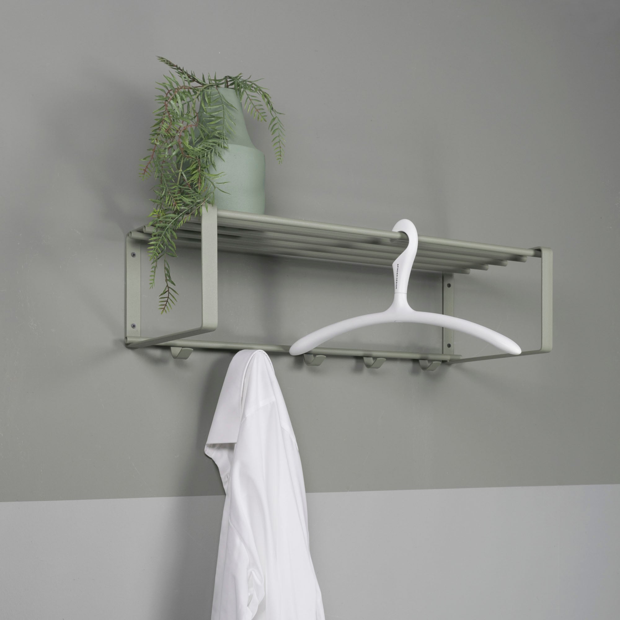 Spinder Design Garderobenleiste »REX«, (1 St.), Wandgarderobe aus Stahl mit günstig online kaufen