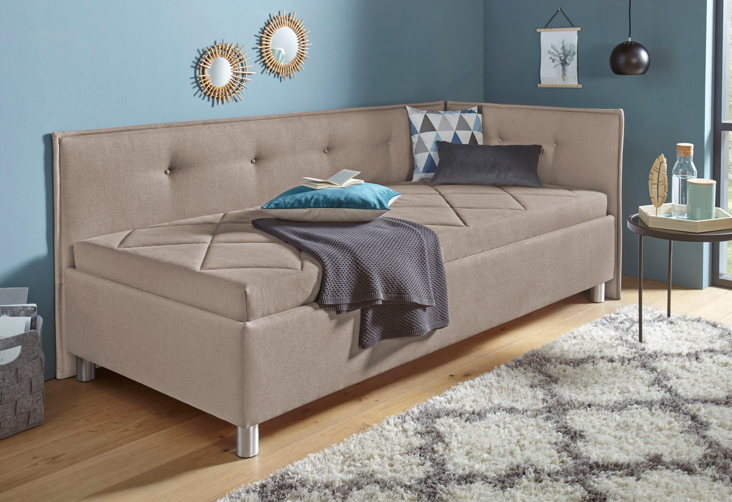 Maintal Polsterliege mit Seiten- und Rückenteil günstig online kaufen