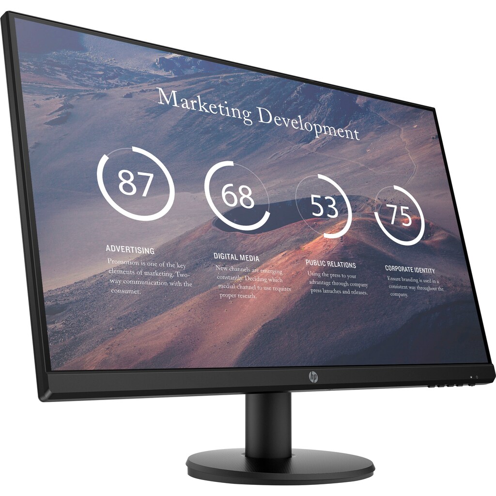 HP LCD-Monitor »P27v G4«, 68,6 cm/27 Zoll, 1920 x 1080 px, Full HD, 5 ms Reaktionszeit, 60 Hz