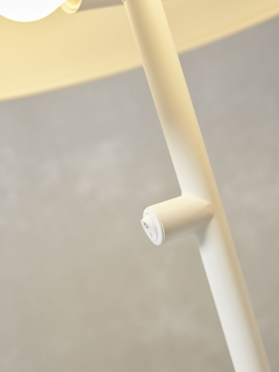 it's About RoMi Tischleuchte »PORTO«, 2 flammig, Leuchtmittel E27 | LED wechselbar, Gutes leselicht