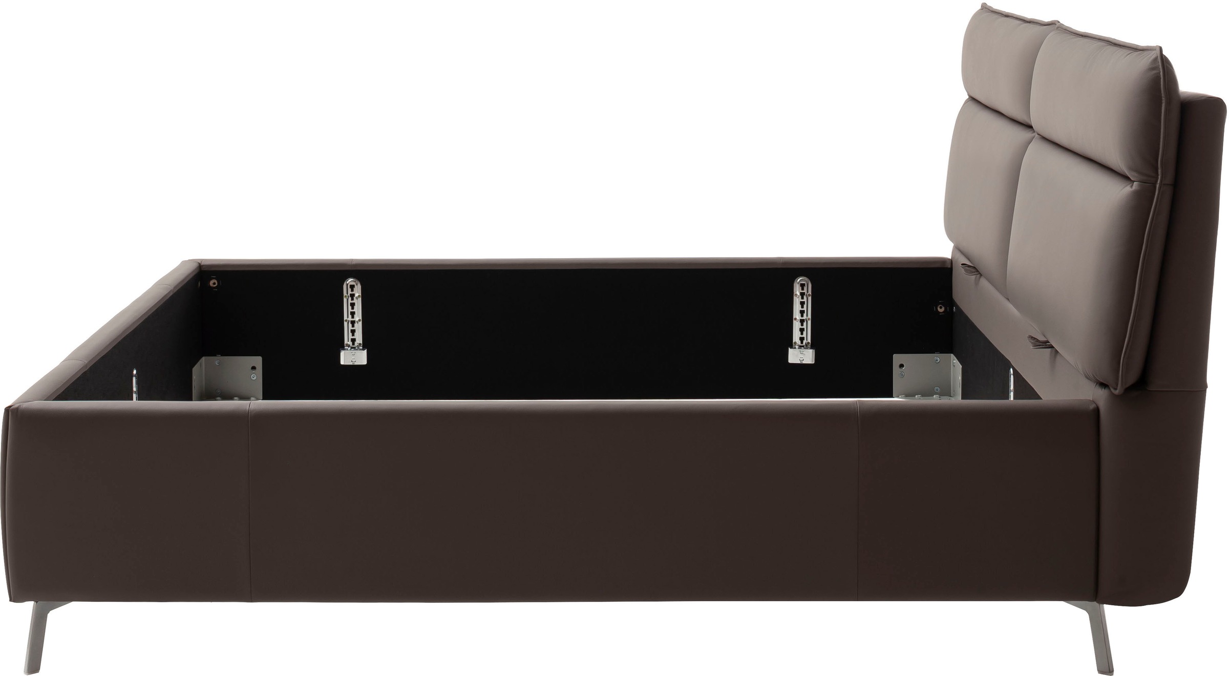 Home affaire Polsterbett »Cozy Town« inkl. 7-fache Einlegetiefenverstellung & saugroboterfreundliche Höhe