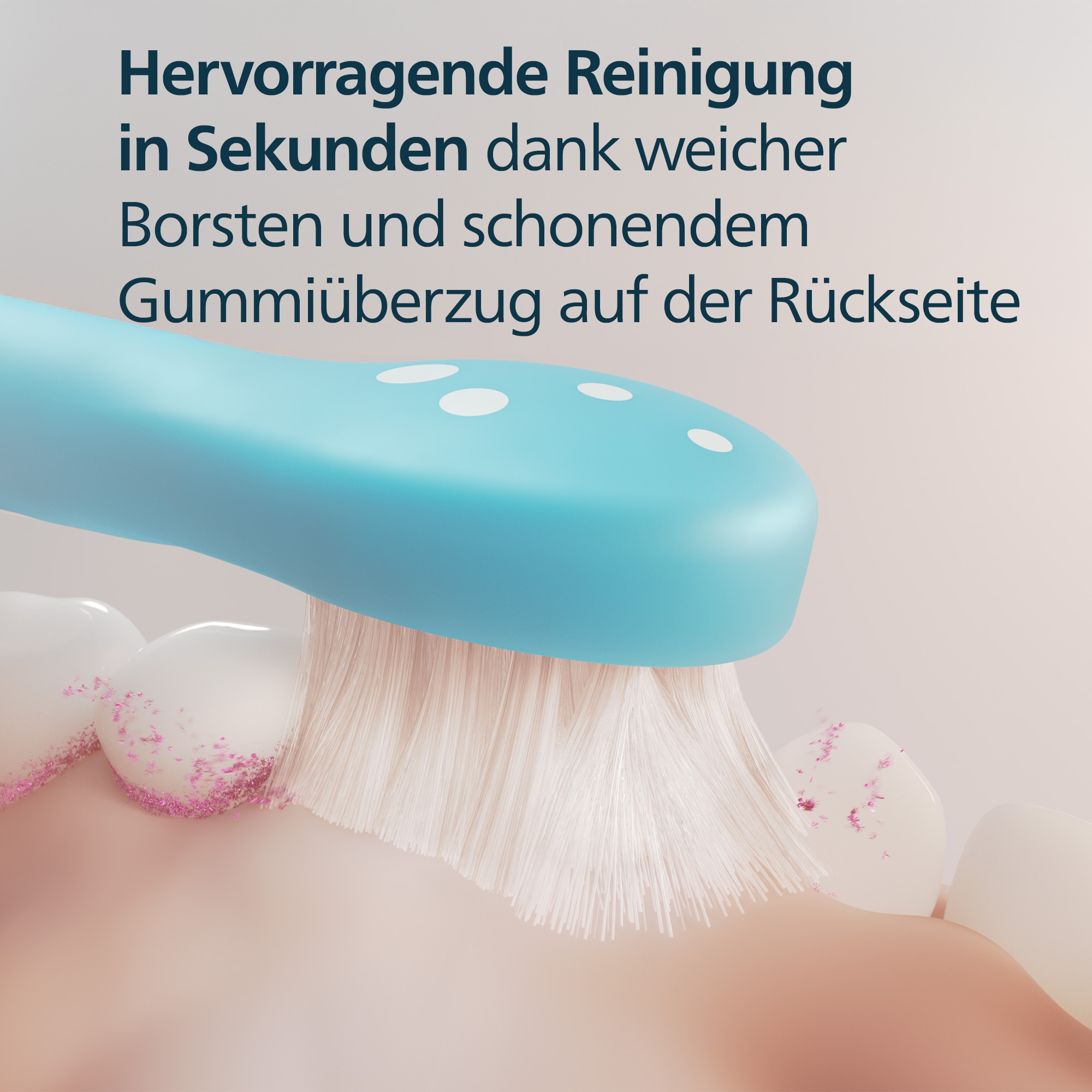 Philips Sonicare Aufsteckbürsten »For Kids«, für Milchzähne geeignet, ab 7 Jahren, für jedes Sonicare Handstück