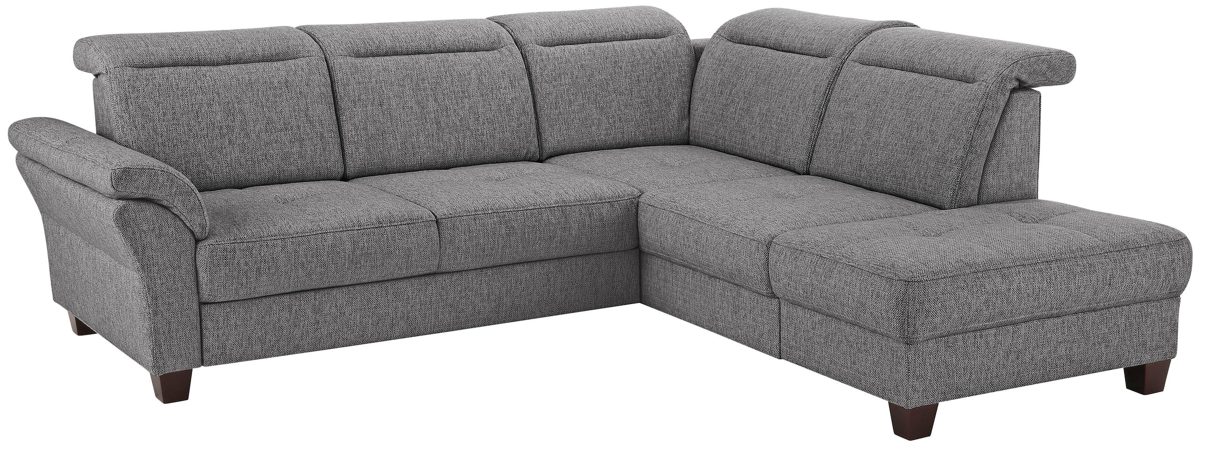 Home affaire Ecksofa »Solvei L-Form« wahlweise auch mit Kopfteilverstellung günstig online kaufen